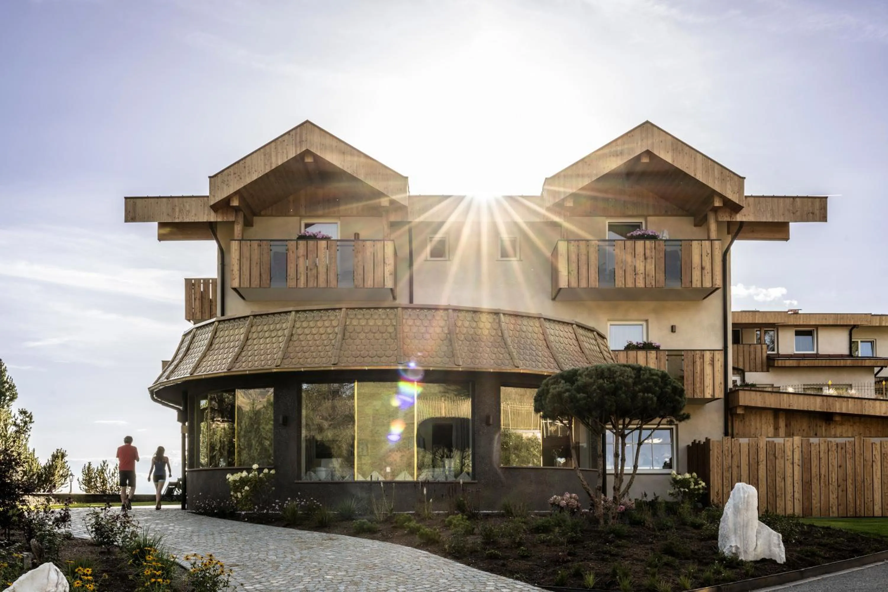 Property building in Hotel Rosa Eco Alpine Spa