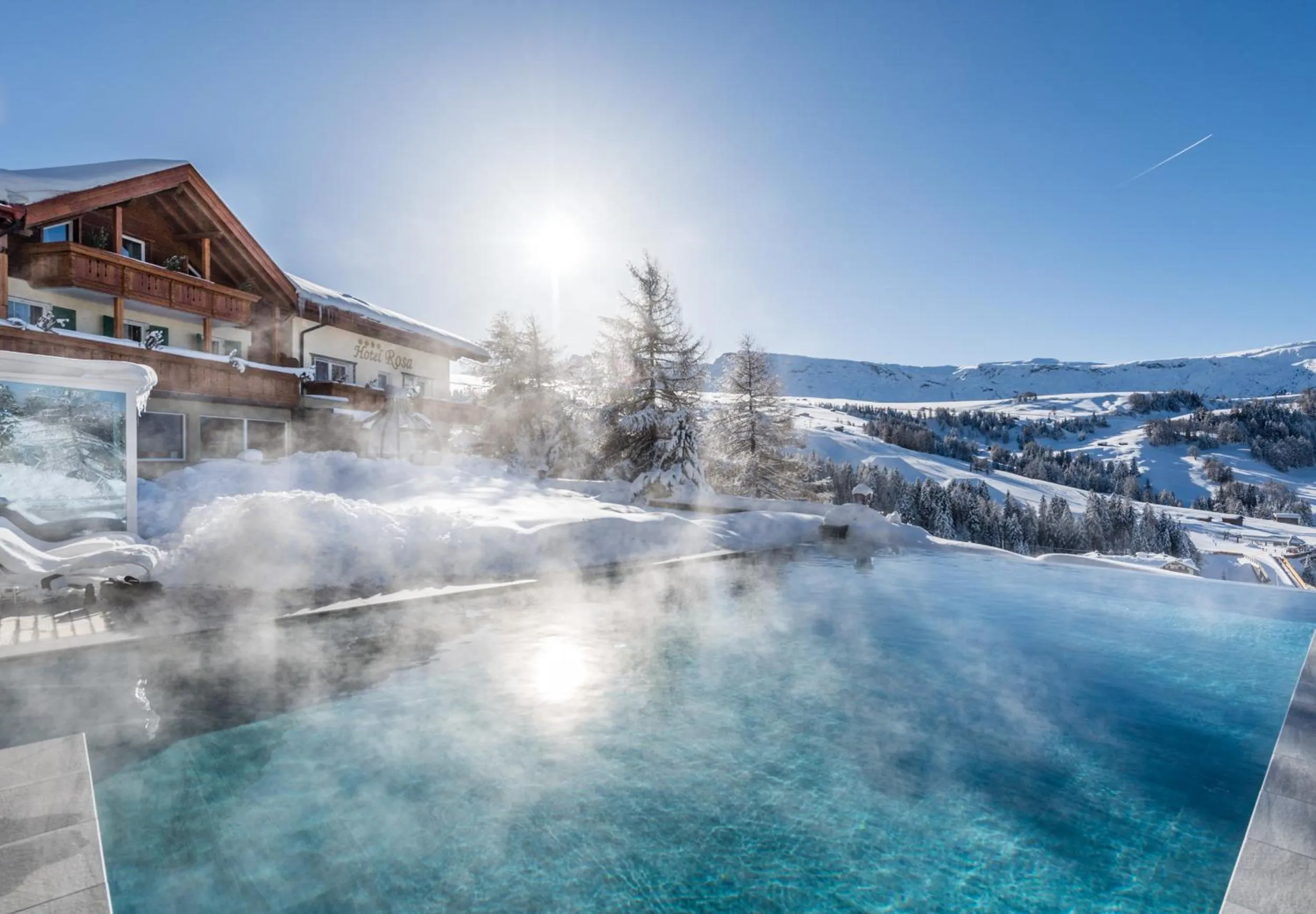 Property building in Hotel Rosa Eco Alpine Spa