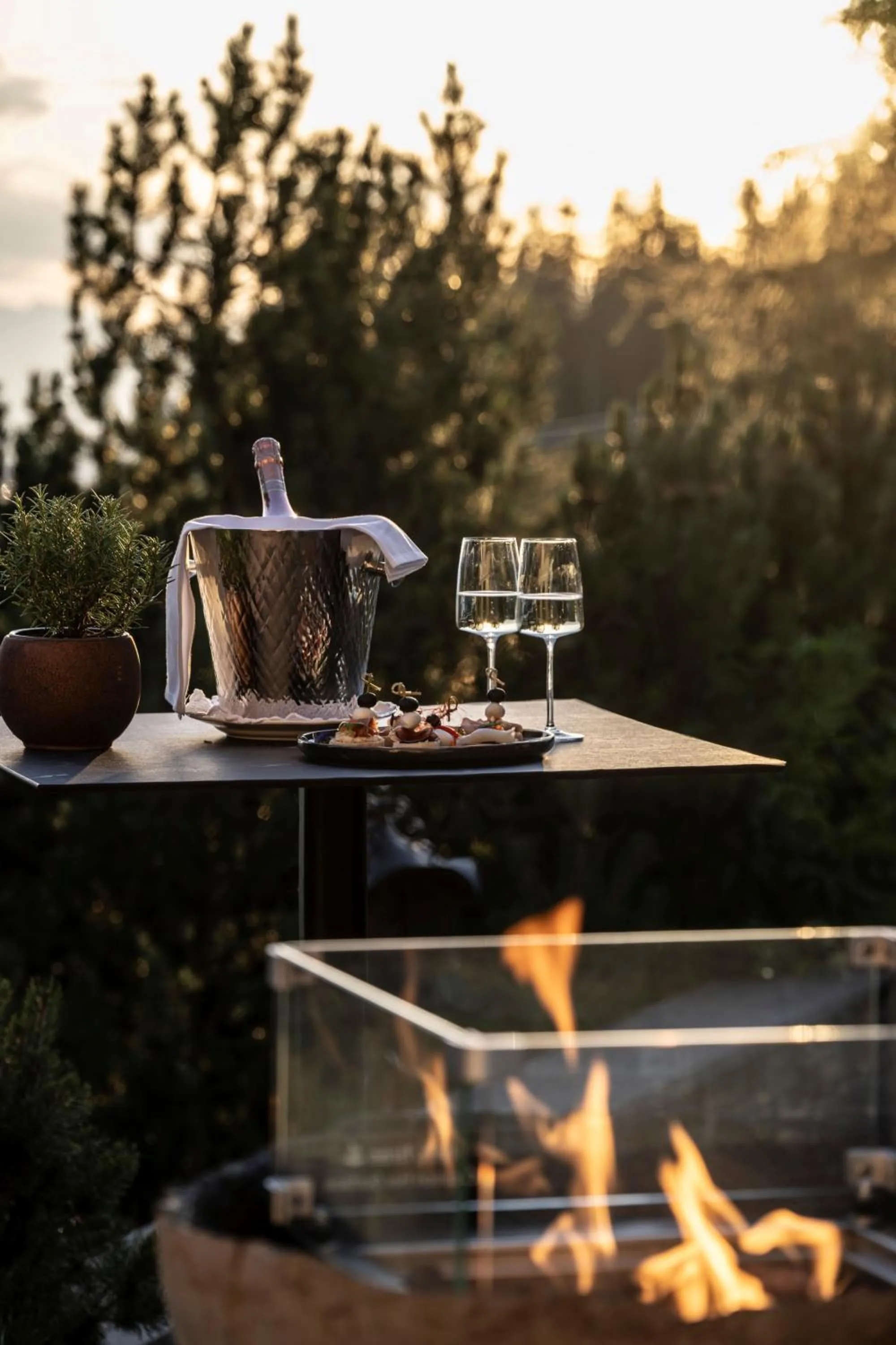 Balcony/Terrace in Hotel Rosa Eco Alpine Spa
