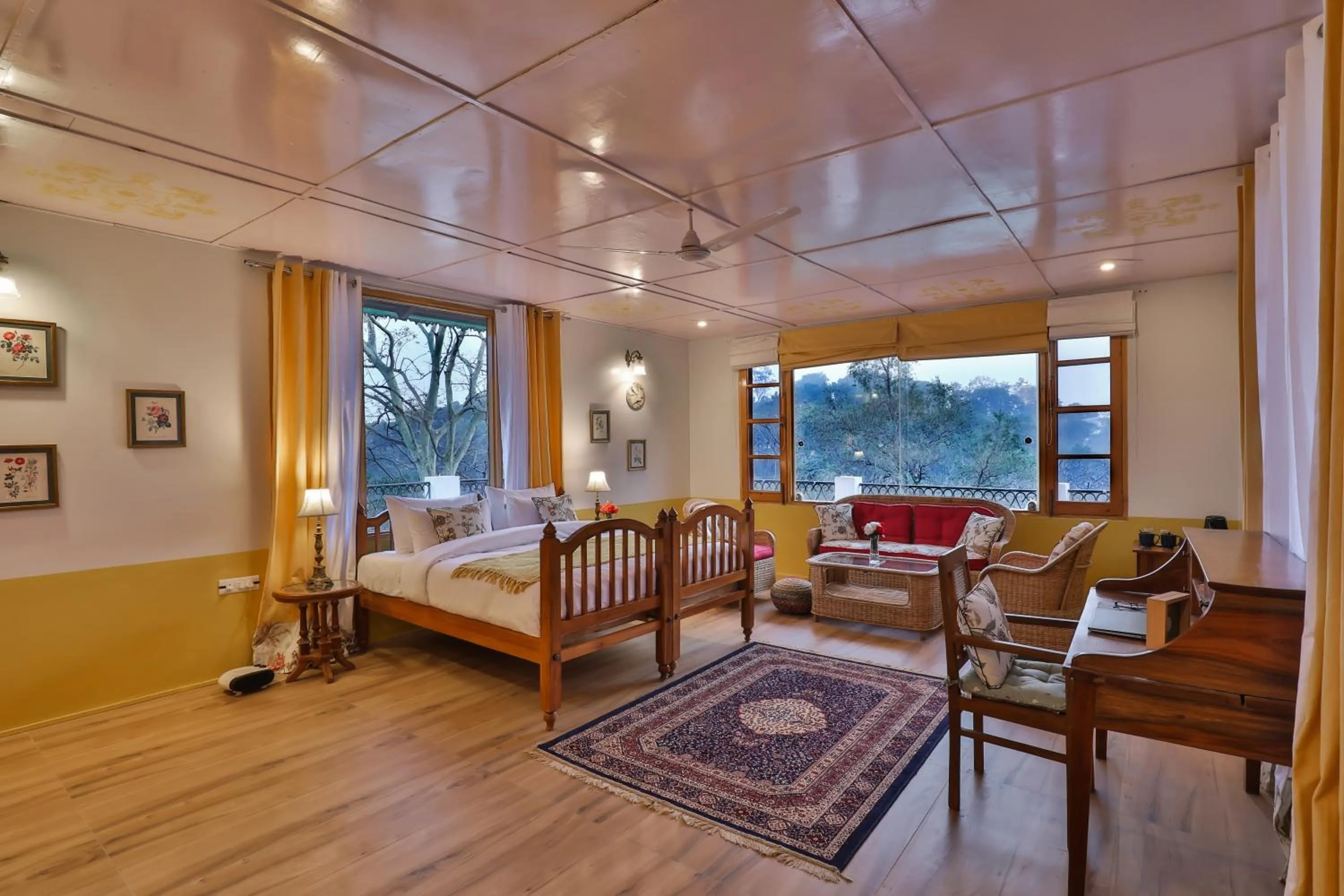 Photo of the whole room, Bed in Seclude Nahan, Bantony Cottage