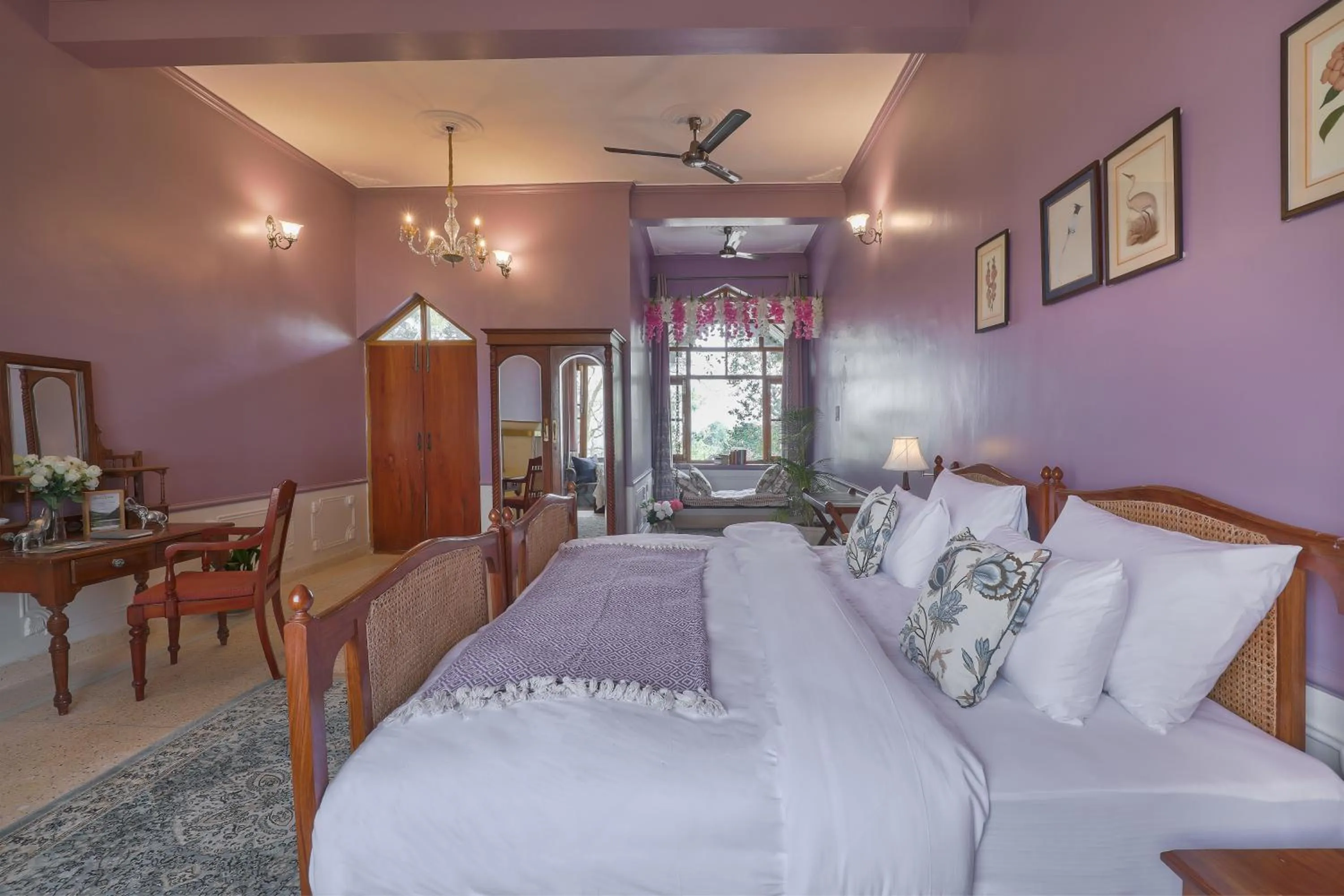 Bedroom, Bed in Seclude Nahan, Bantony Cottage