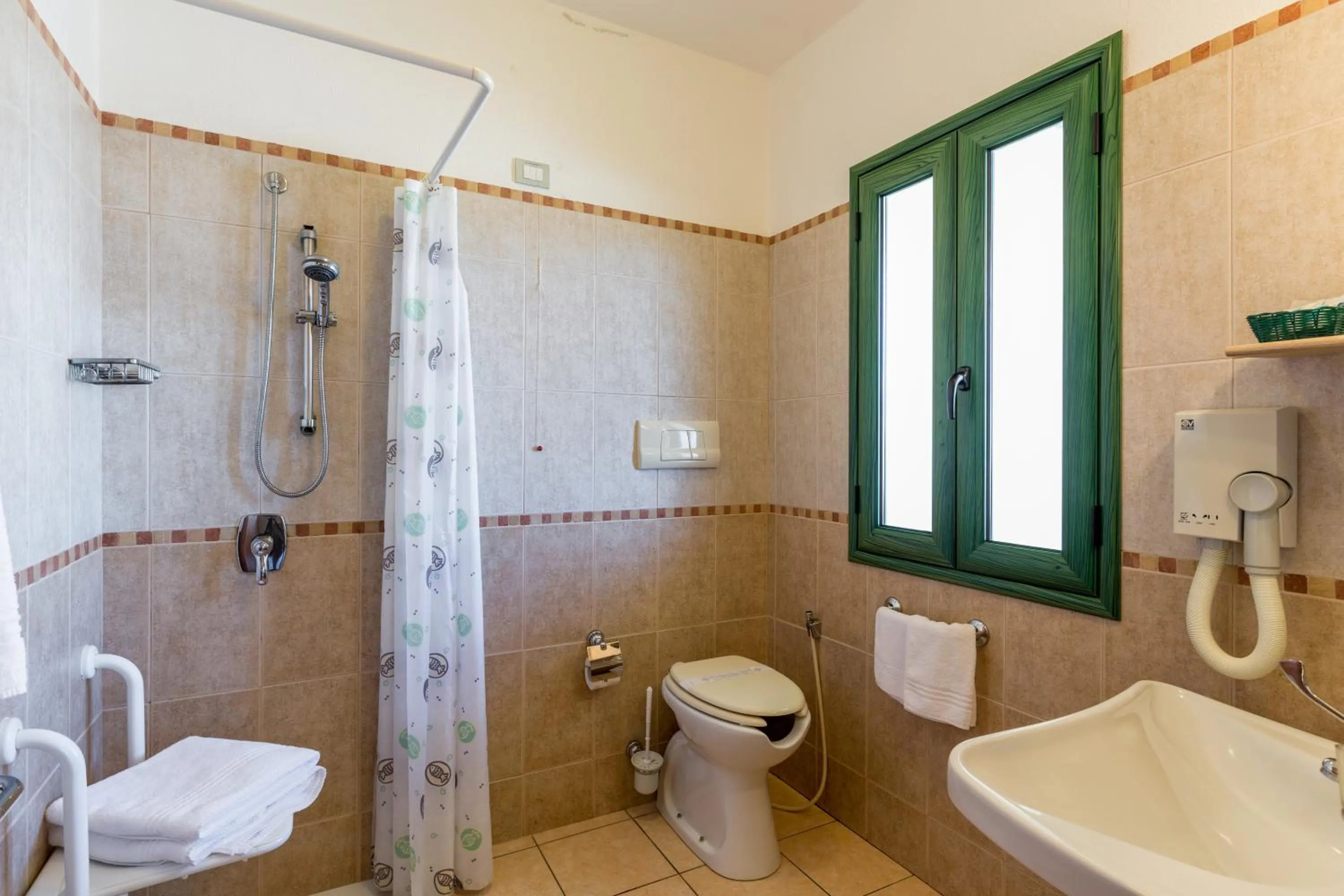 Bathroom in Hotel Baia Marina