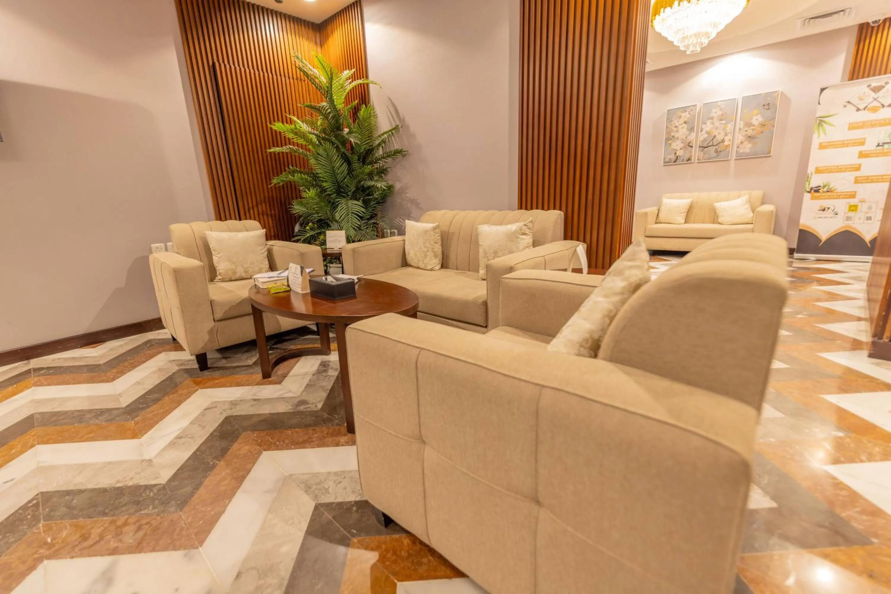Lobby or reception in Laten Suites Al Salim Plaza