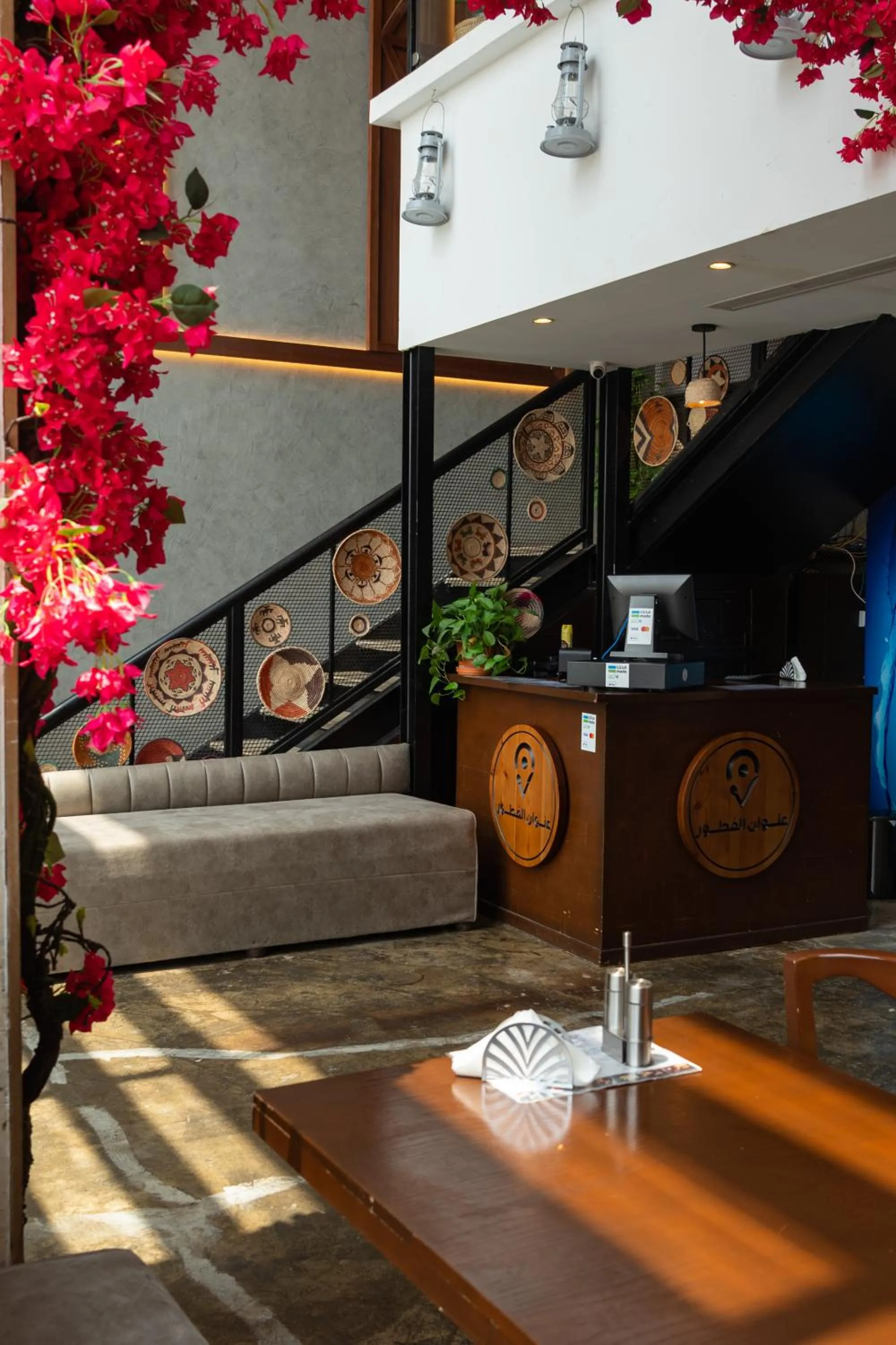 Dining area in Laten Suites Al Salim Plaza