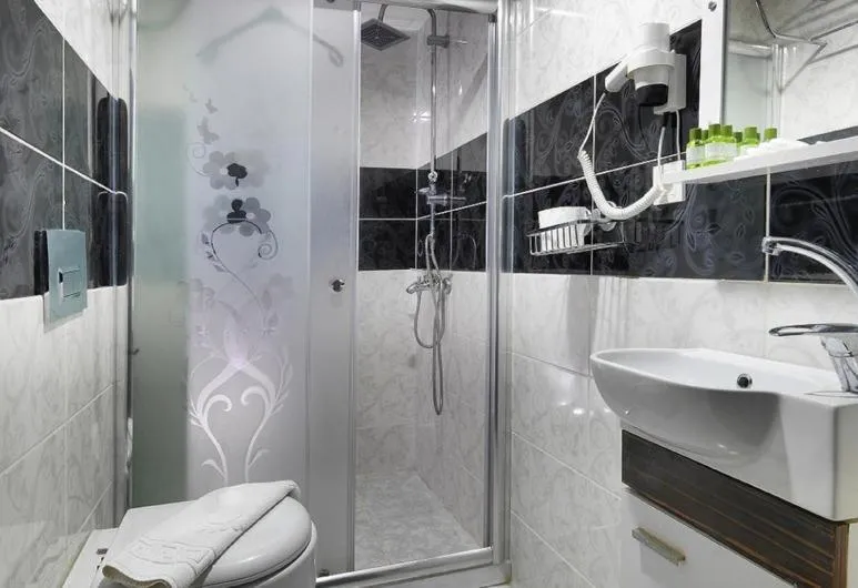 Shower in DİYAR BUDGET HOTEL