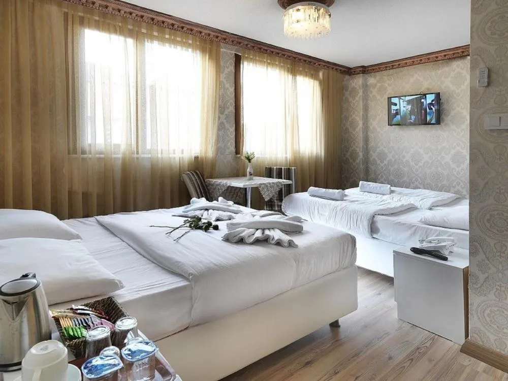 Bed in DİYAR BUDGET HOTEL