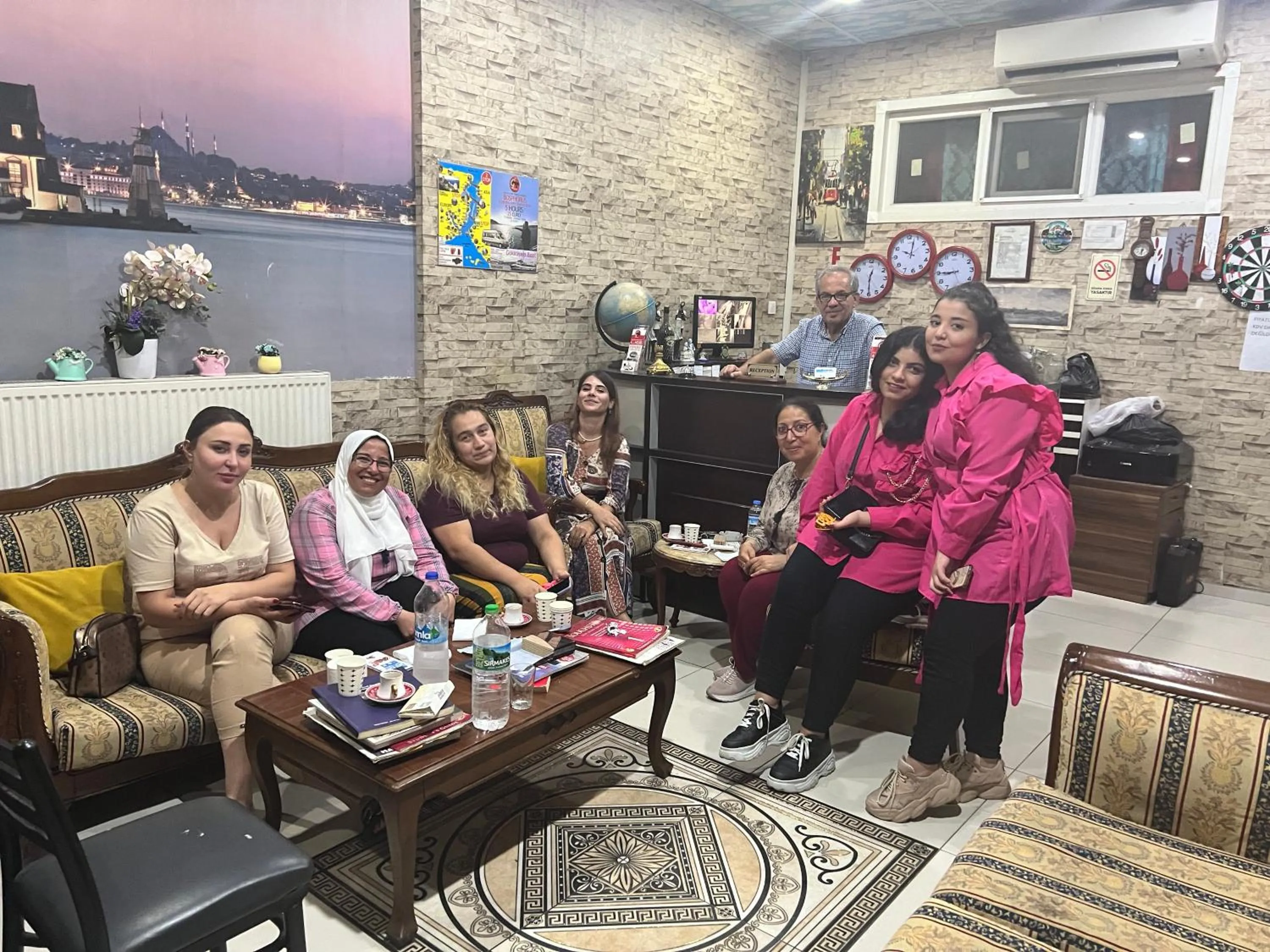 Seating area in DİYAR BUDGET HOTEL