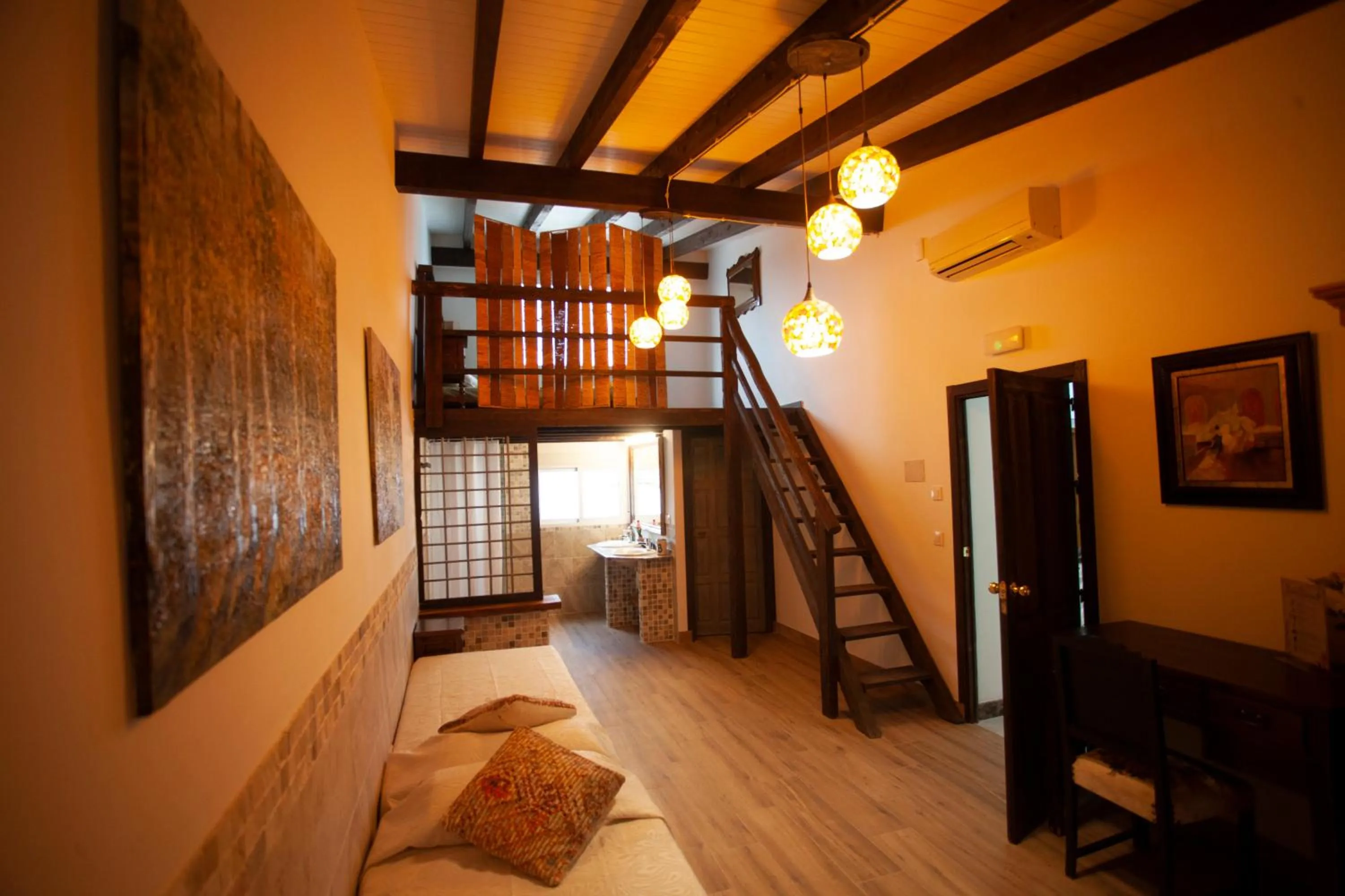 Bed in El Palacete de Cuevas