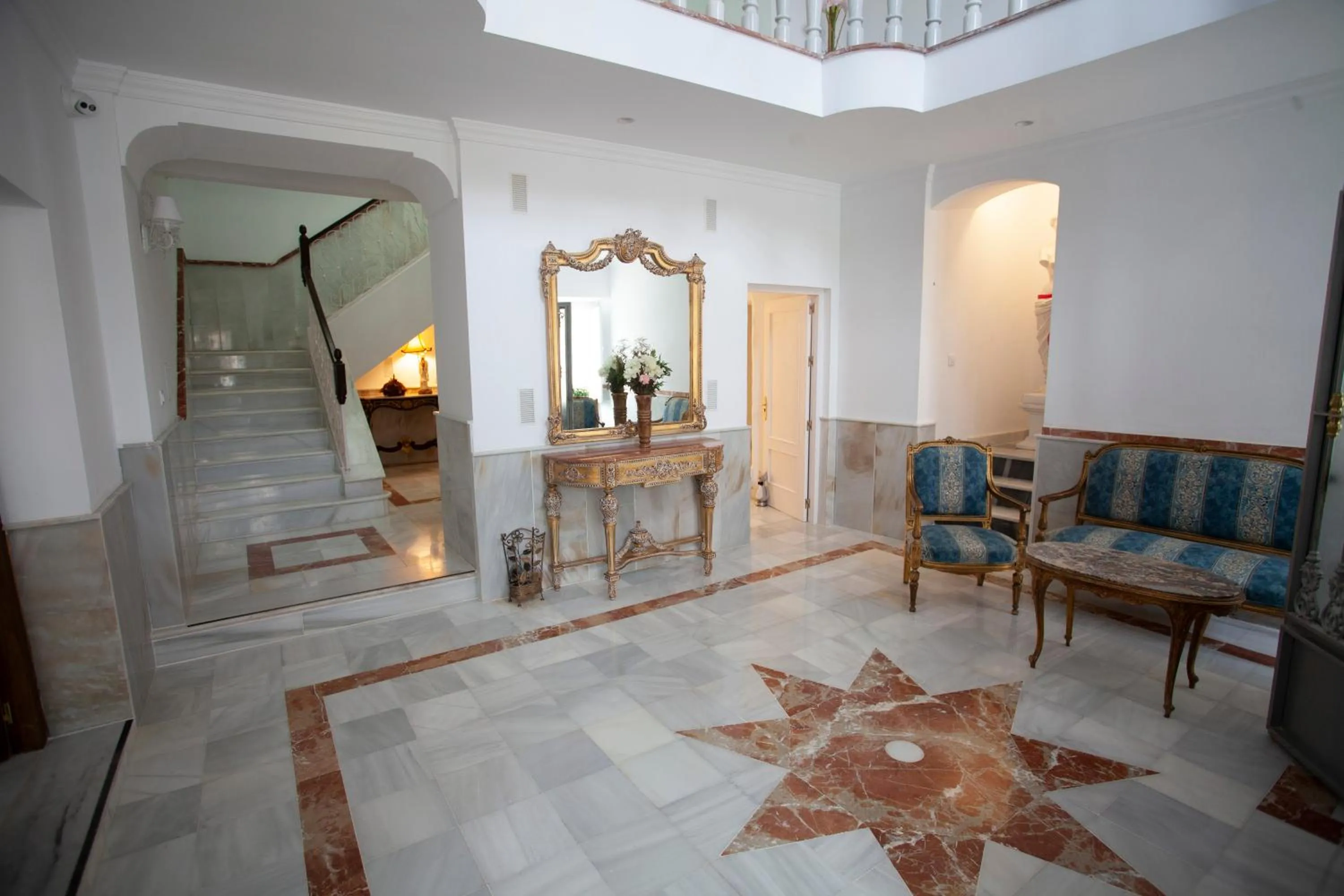 Lobby or reception in El Palacete de Cuevas