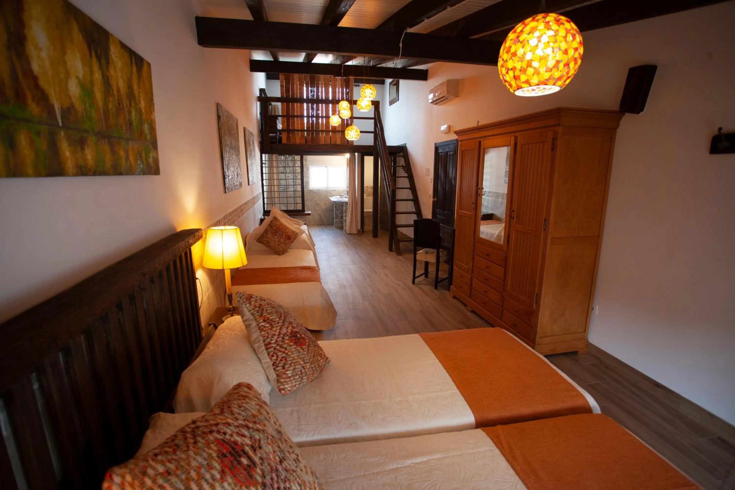 Photo of the whole room, Bed in El Palacete de Cuevas