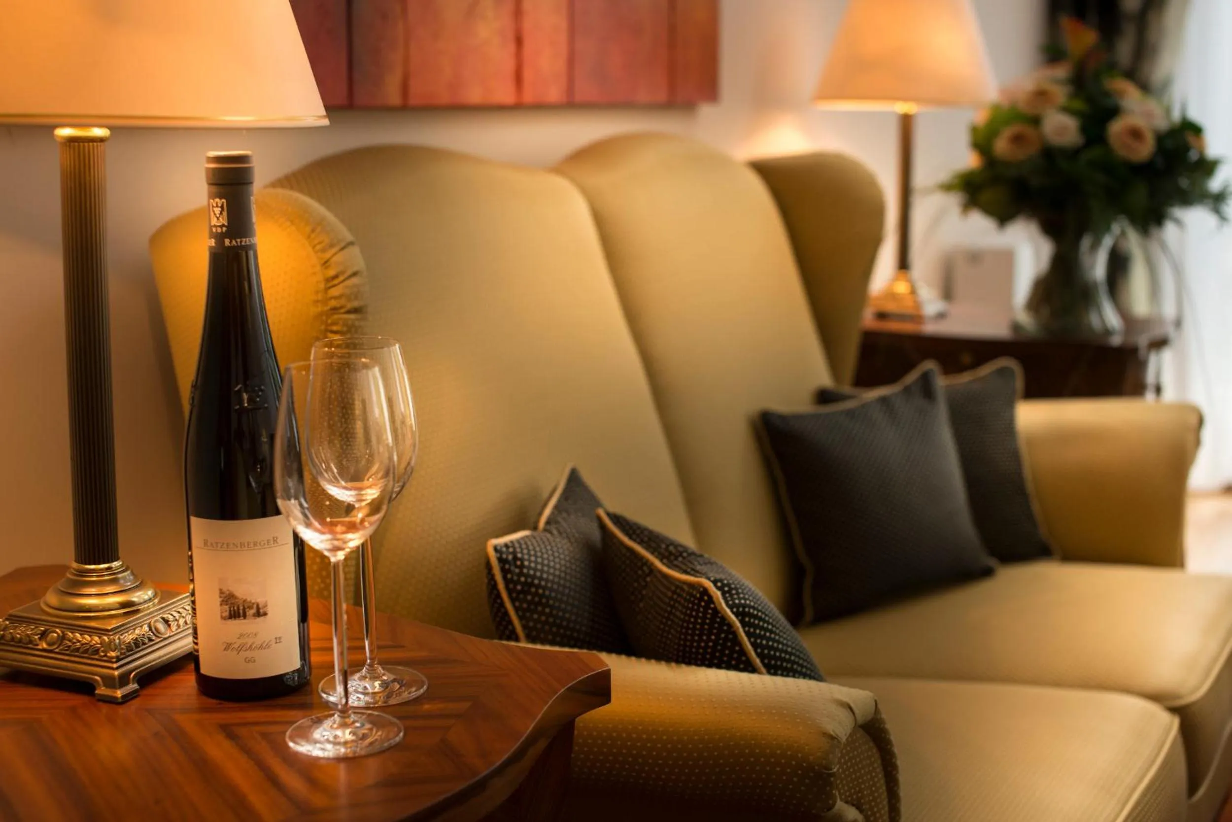 Seating area in Residence Bellevue