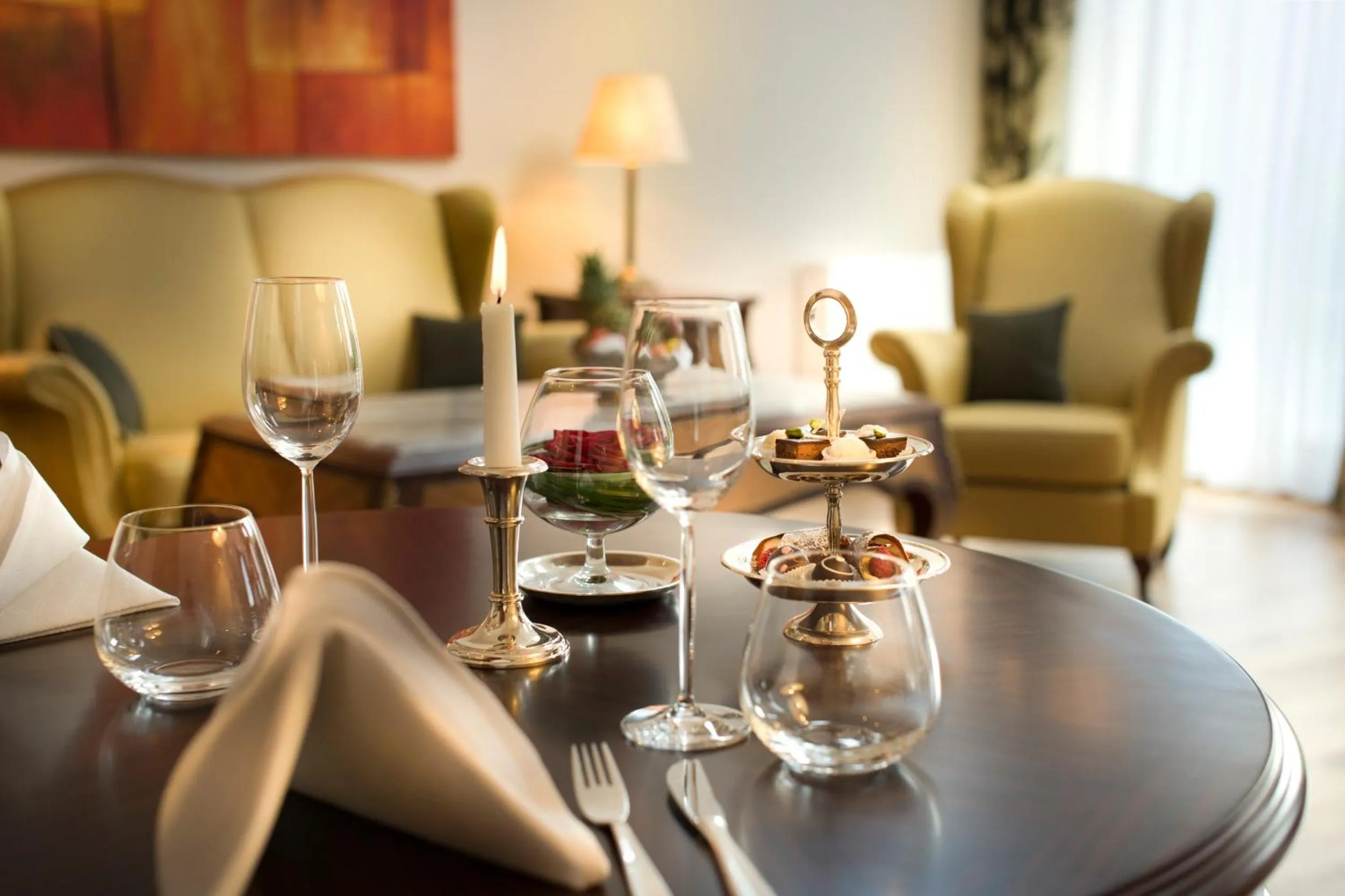 Dining area in Residence Bellevue