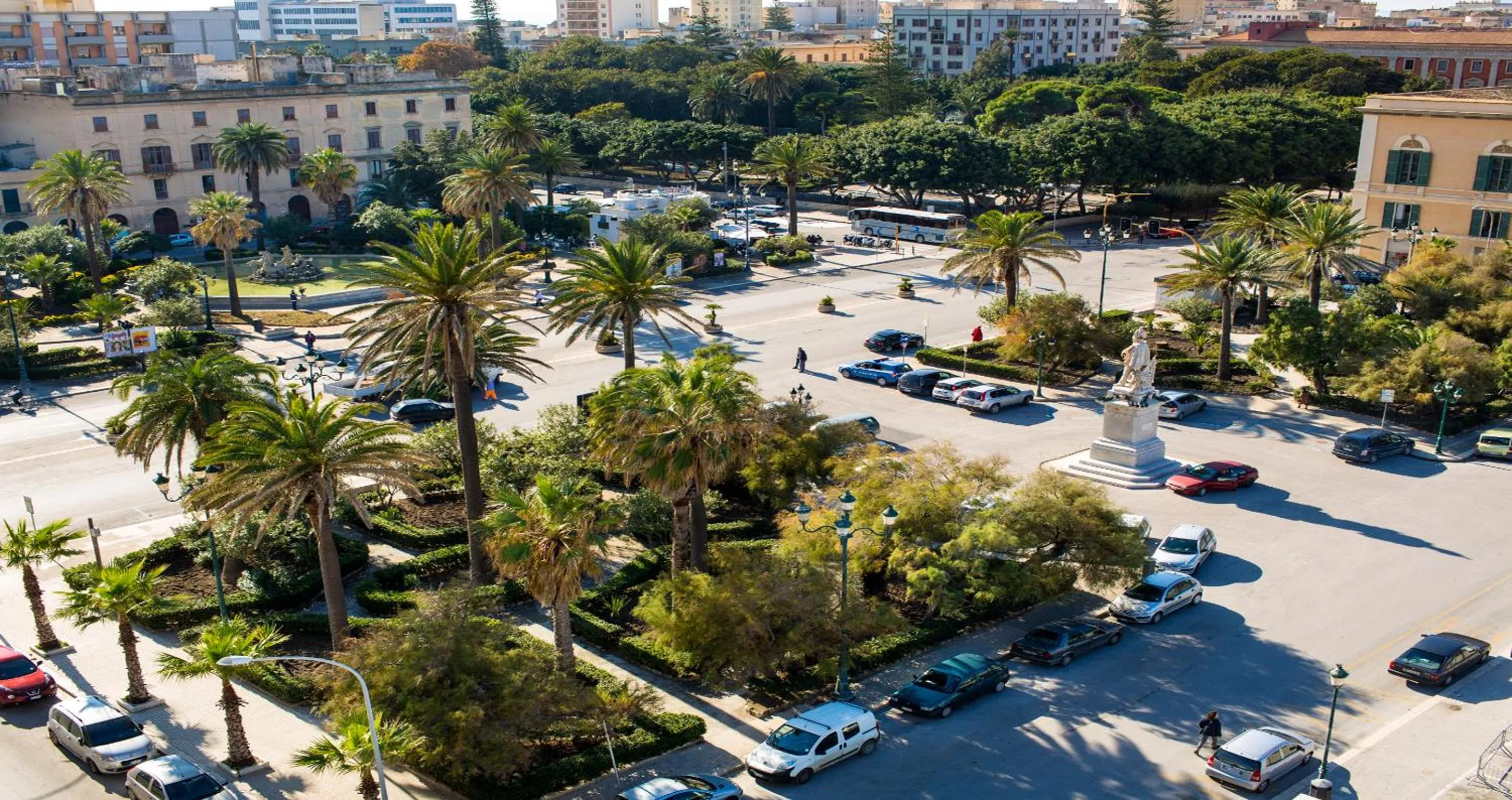 Bird's eye view in Hotel Vittoria