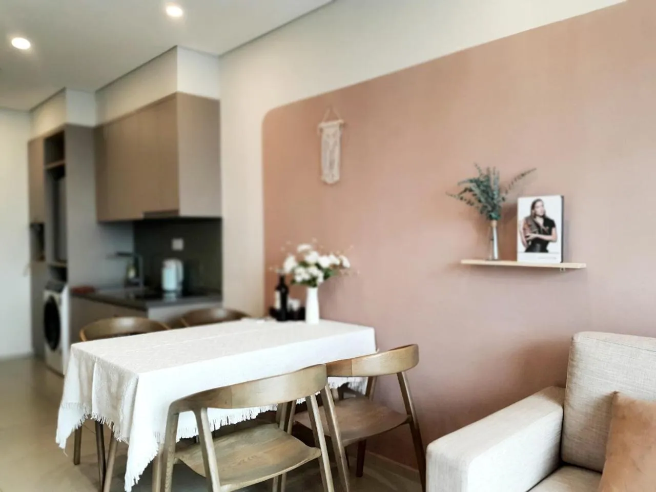 Kitchen or kitchenette in Ken's House -The Sóng Condotel Vũng Tàu