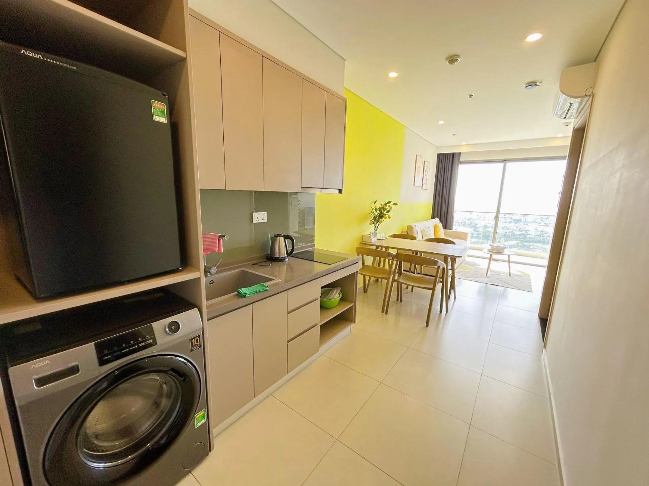 Kitchen or kitchenette in Ken's House -The Sóng Condotel Vũng Tàu