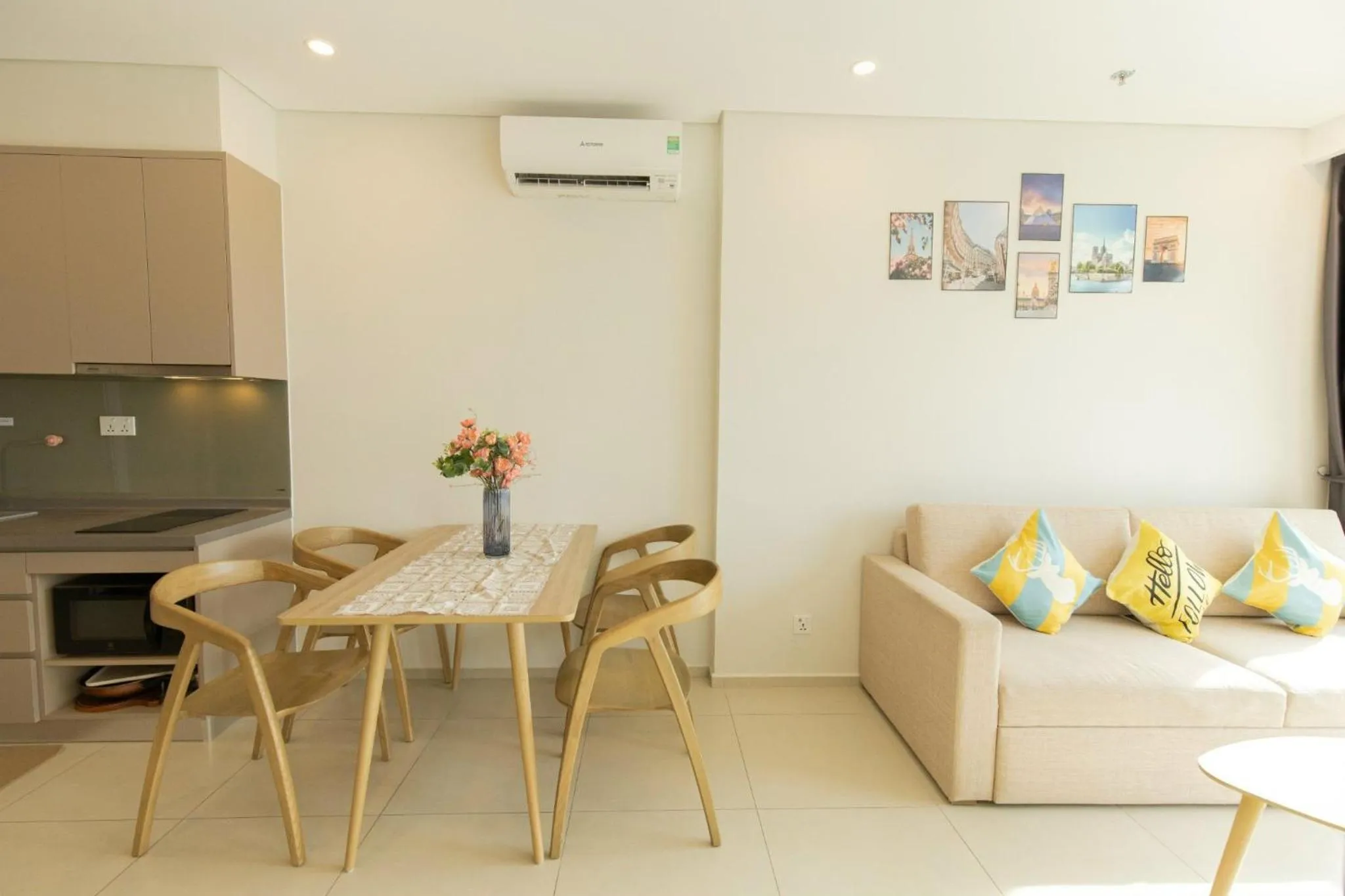 Living room in Ken's House -The Sóng Condotel Vũng Tàu