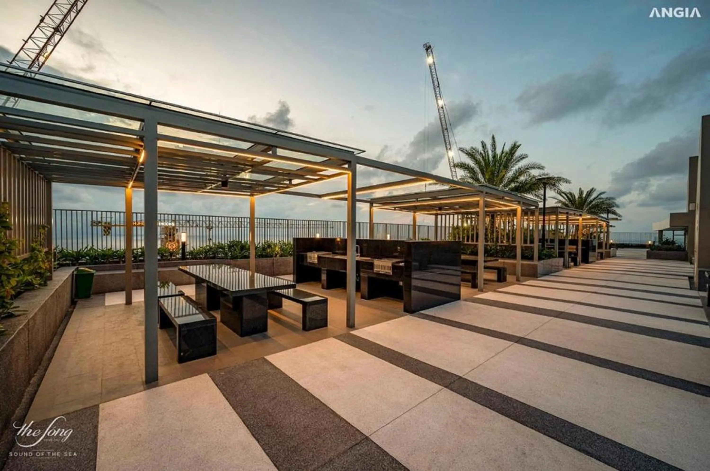 Balcony/Terrace in Ken's House -The Sóng Condotel Vũng Tàu