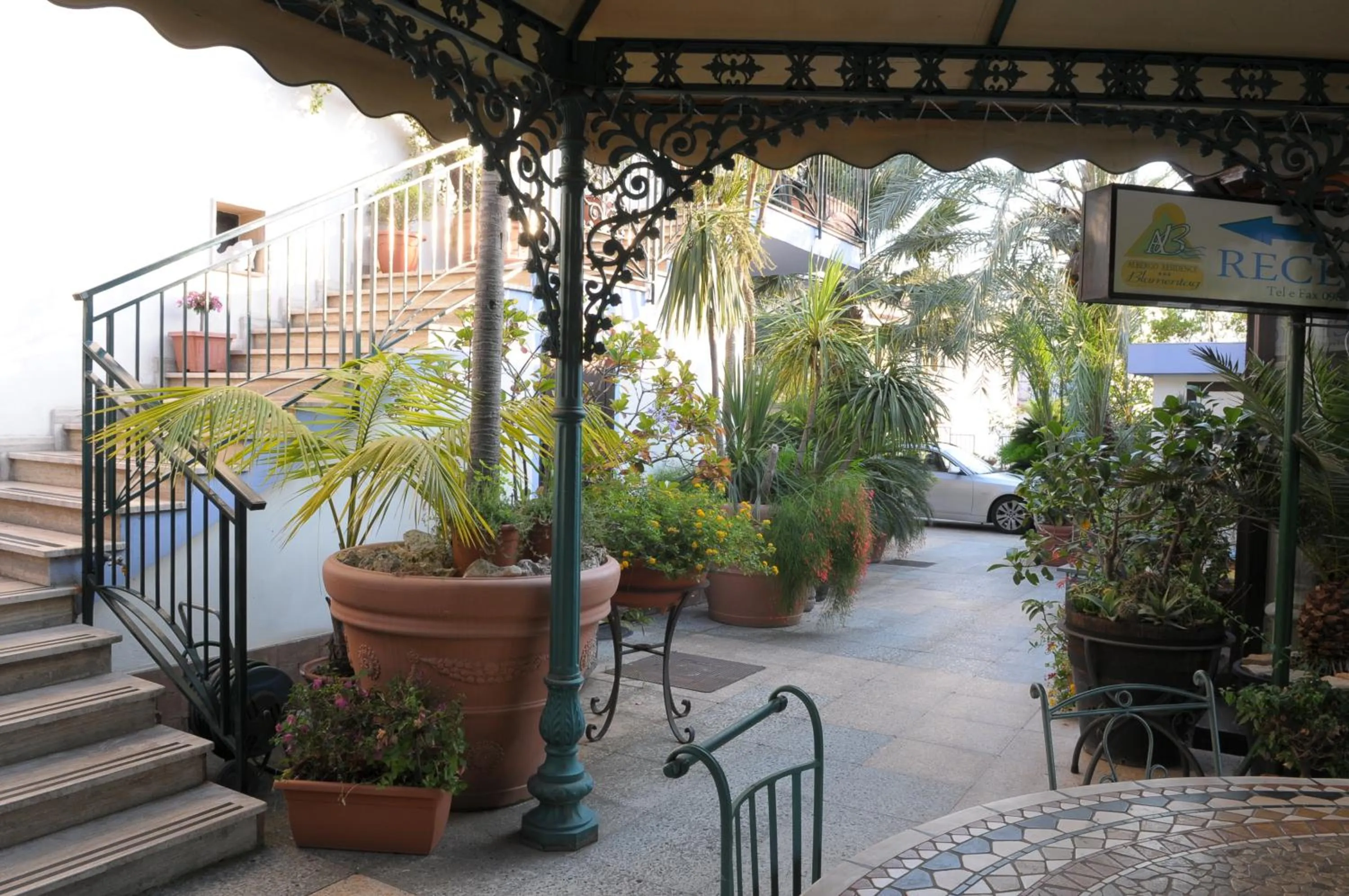 Balcony/Terrace in Hotel Blumentag