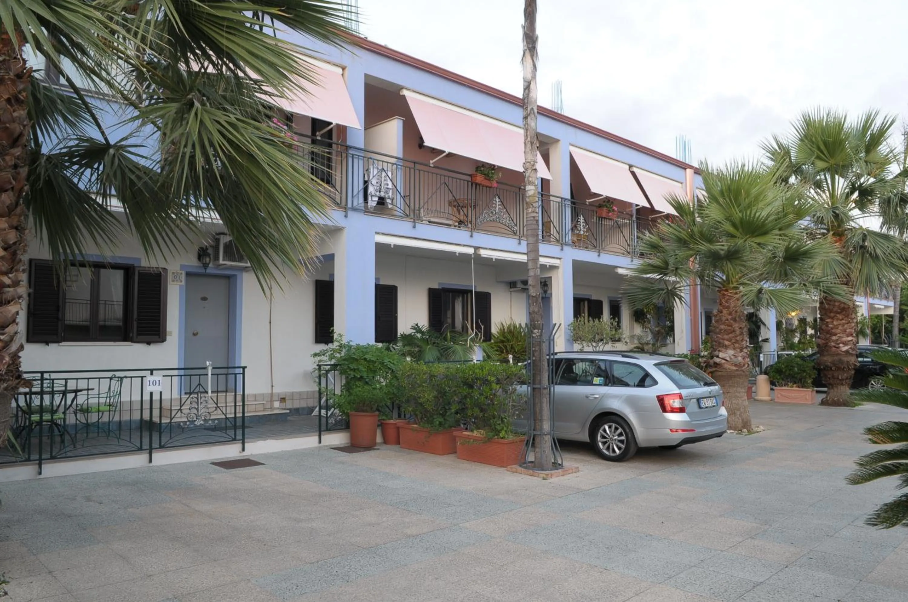 Facade/entrance in Hotel Blumentag
