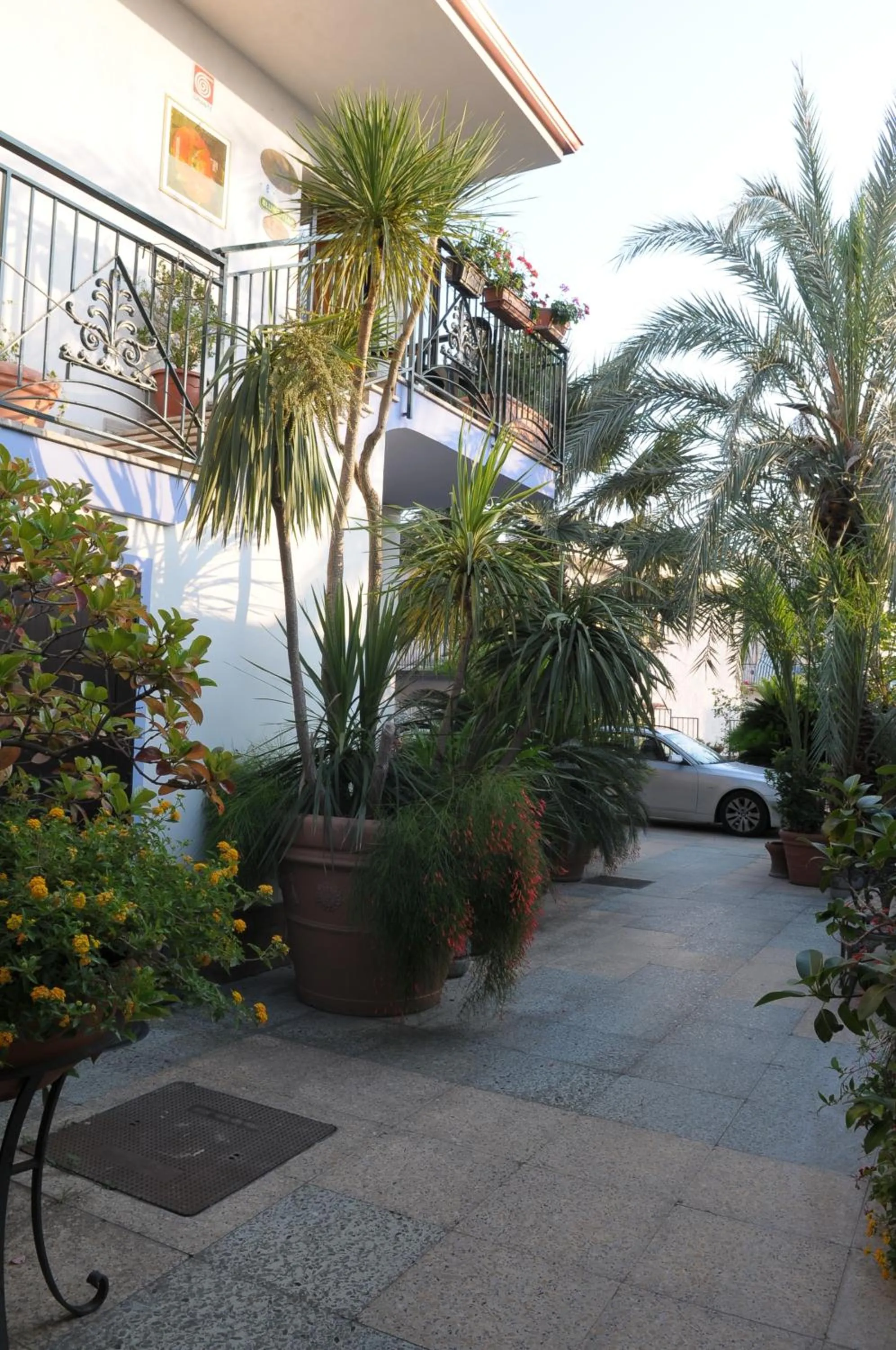 Decorative detail in Hotel Blumentag