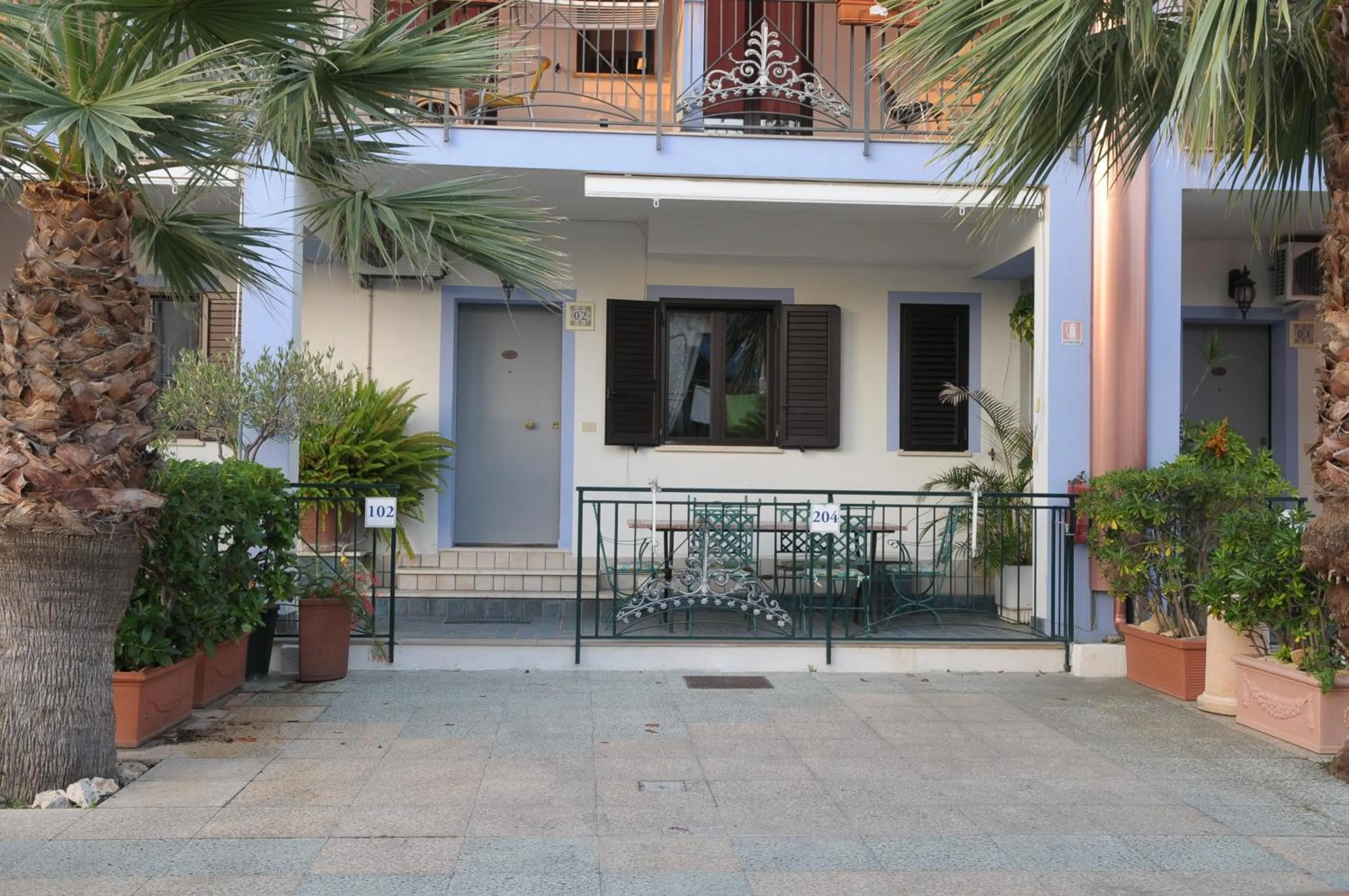 Facade/entrance in Hotel Blumentag