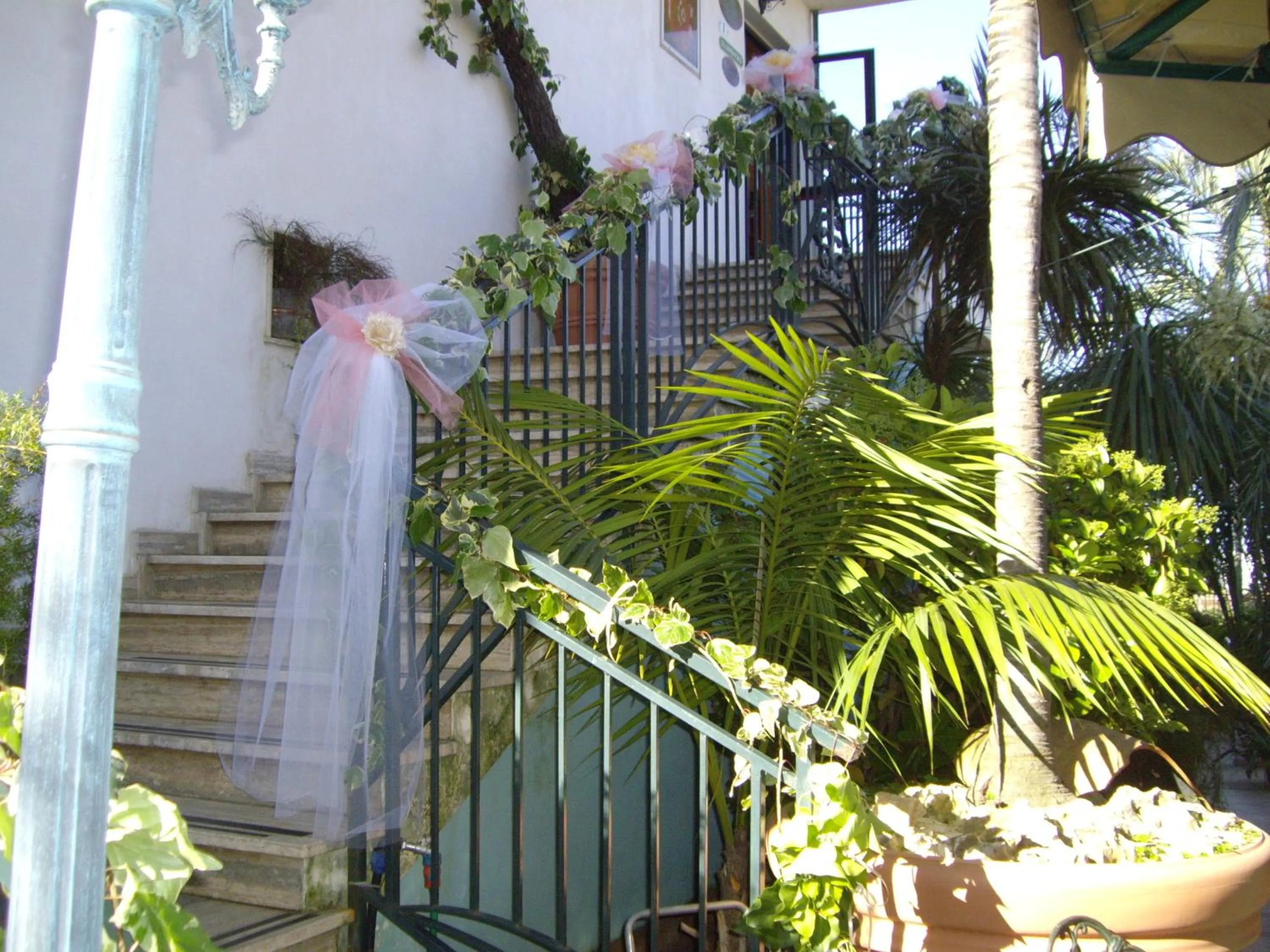Decorative detail in Hotel Blumentag