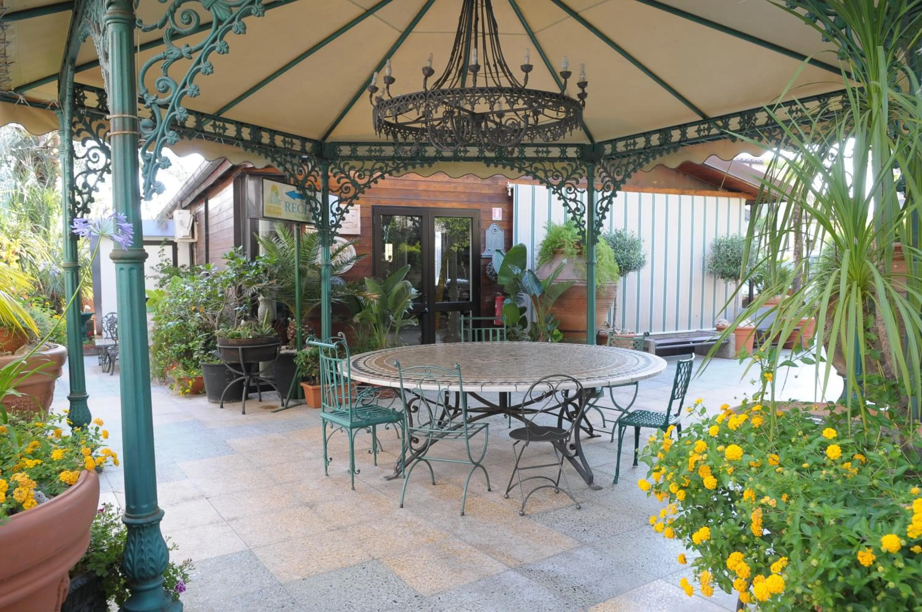 Balcony/Terrace in Hotel Blumentag