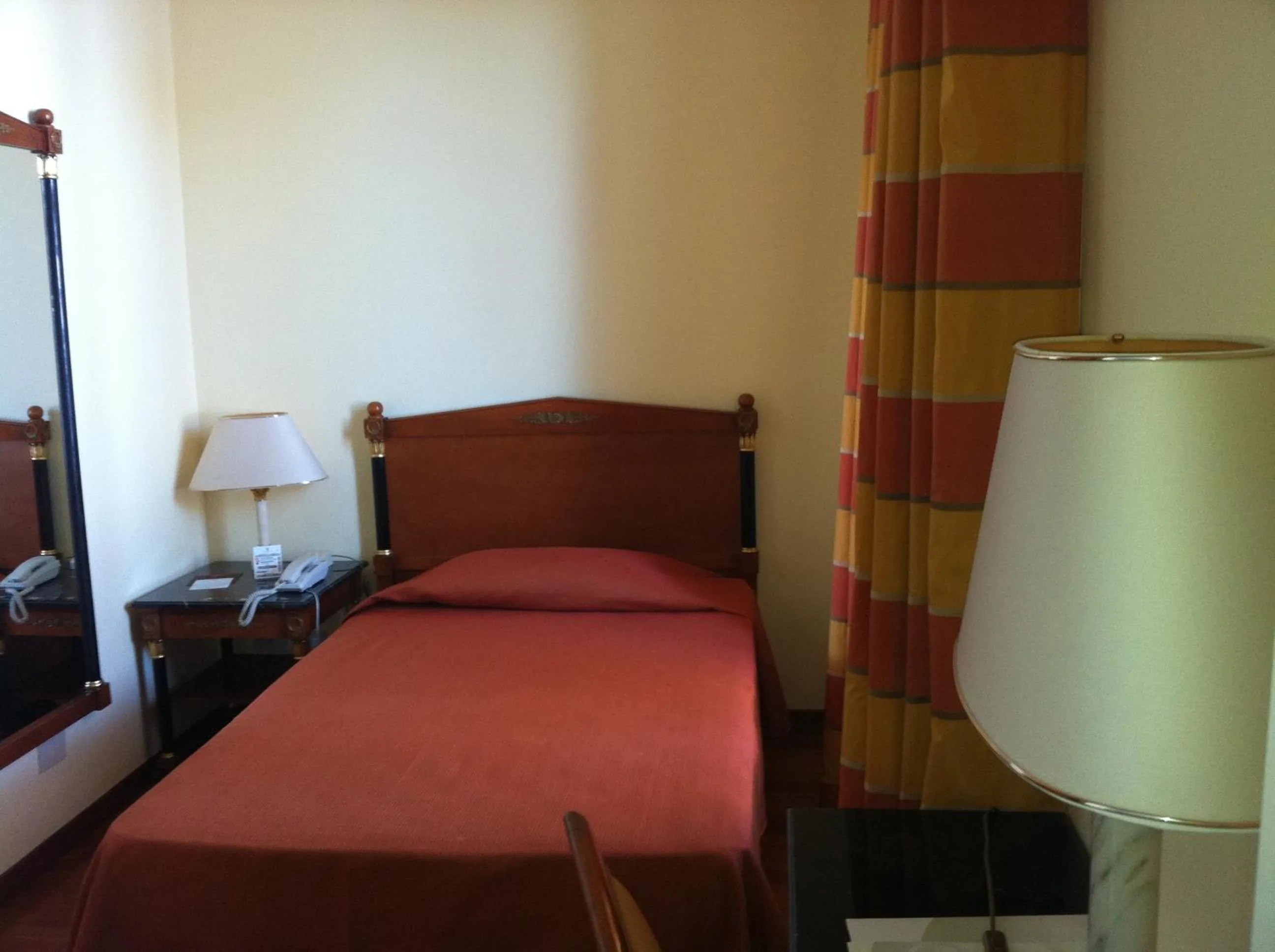 Bed in Grand Hotel Miramare