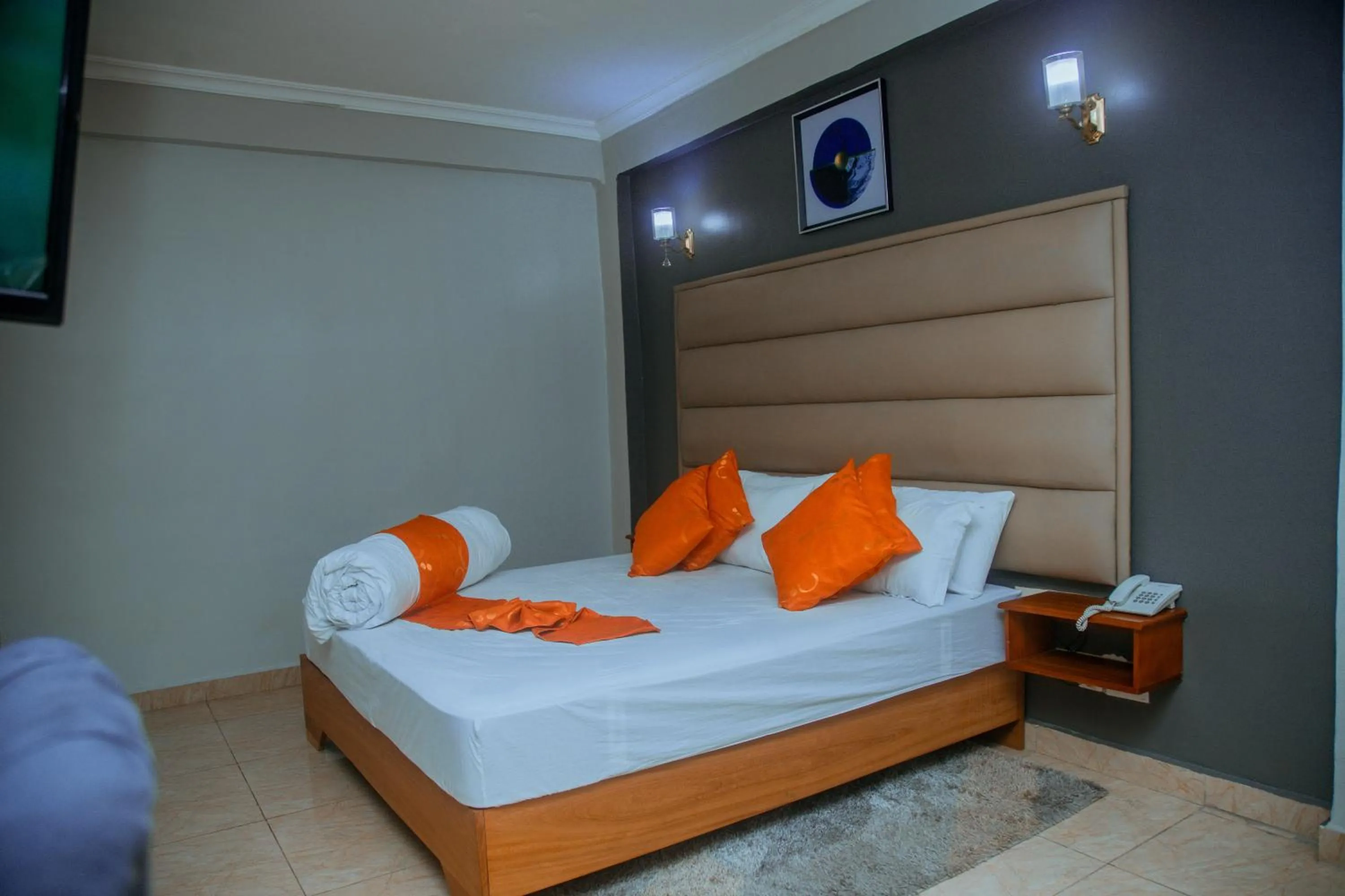 Bed in LE GRAND MARIE HOTEL