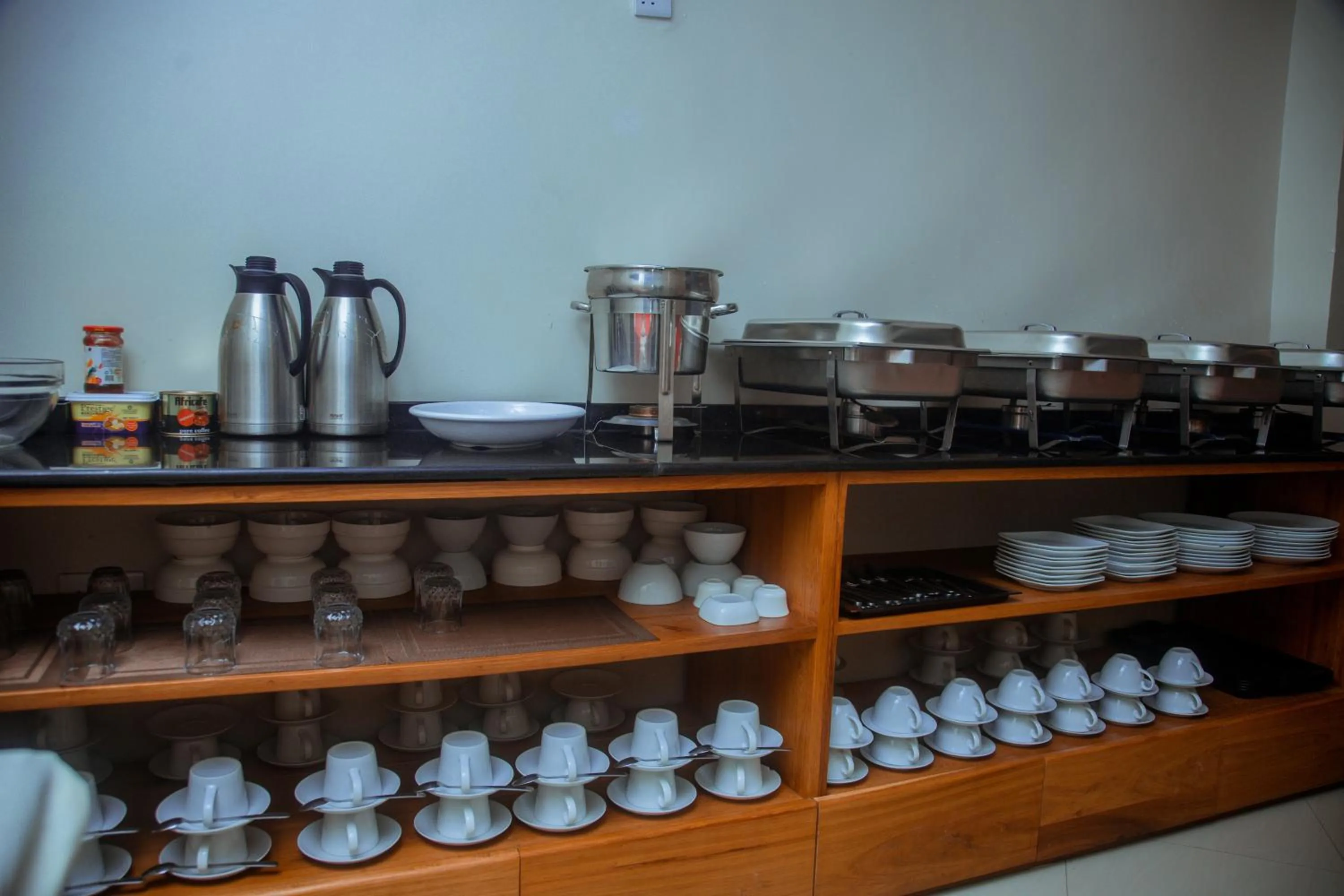 Buffet breakfast in LE GRAND MARIE HOTEL