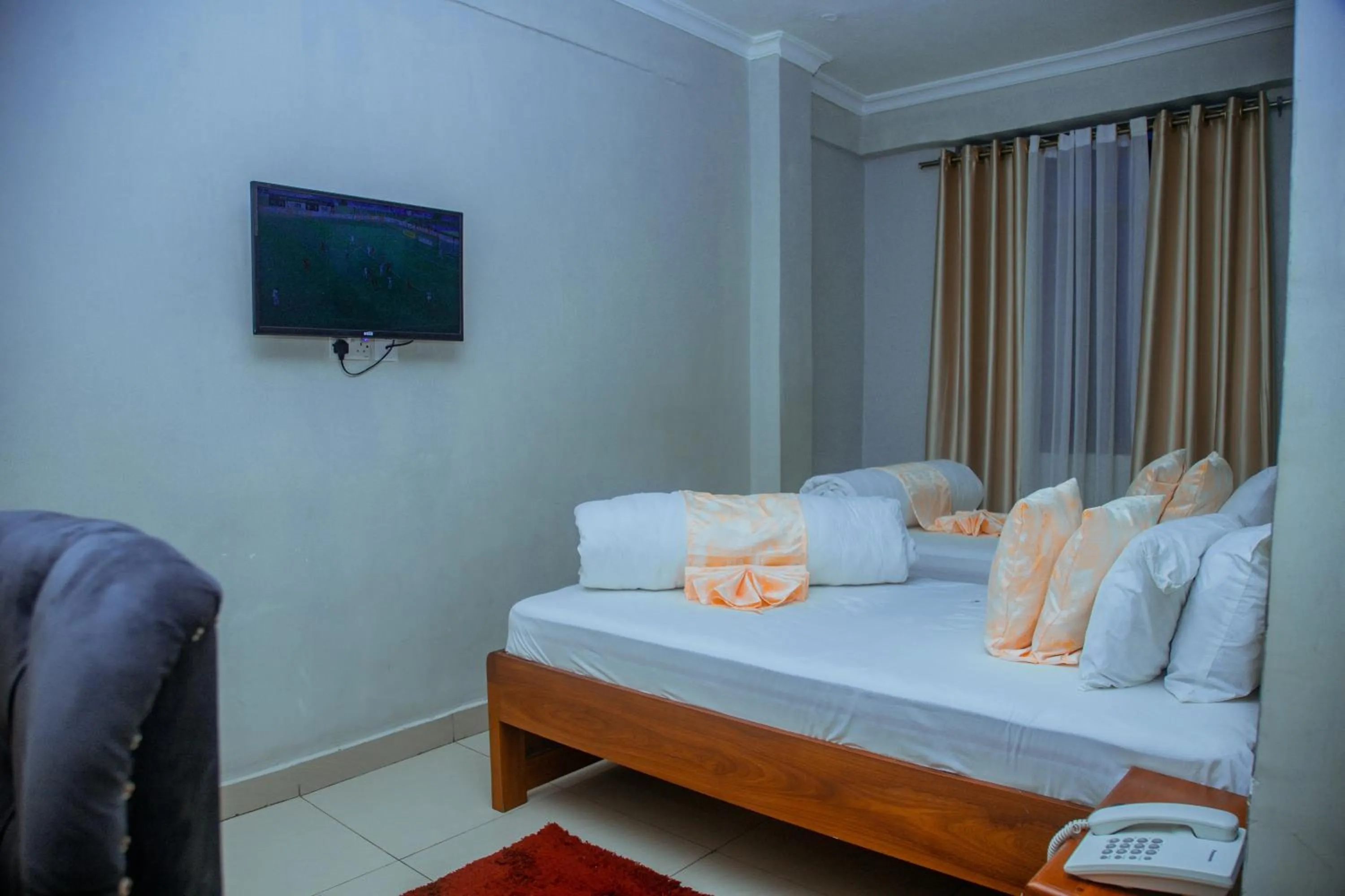 Bed in LE GRAND MARIE HOTEL