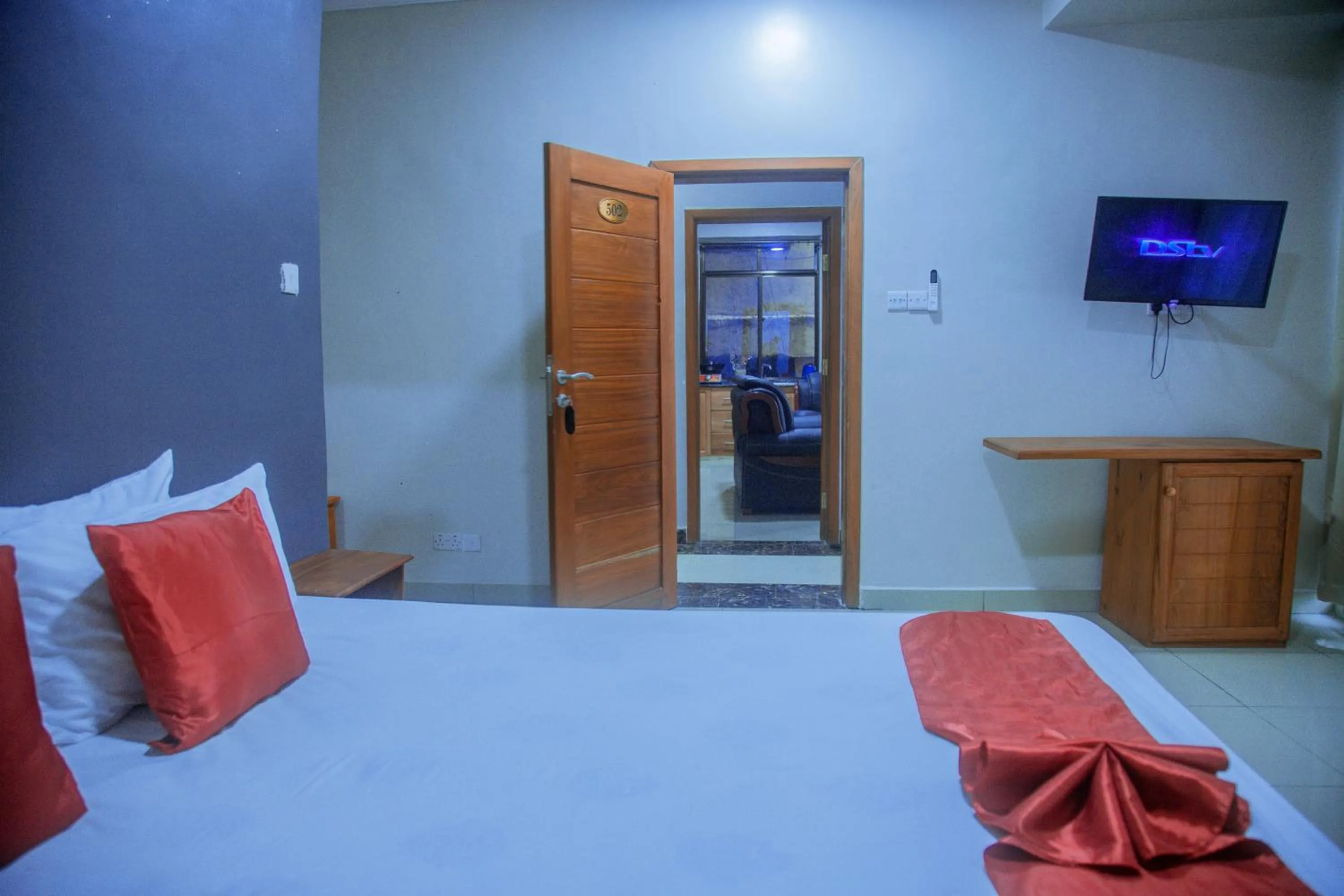Bed in LE GRAND MARIE HOTEL