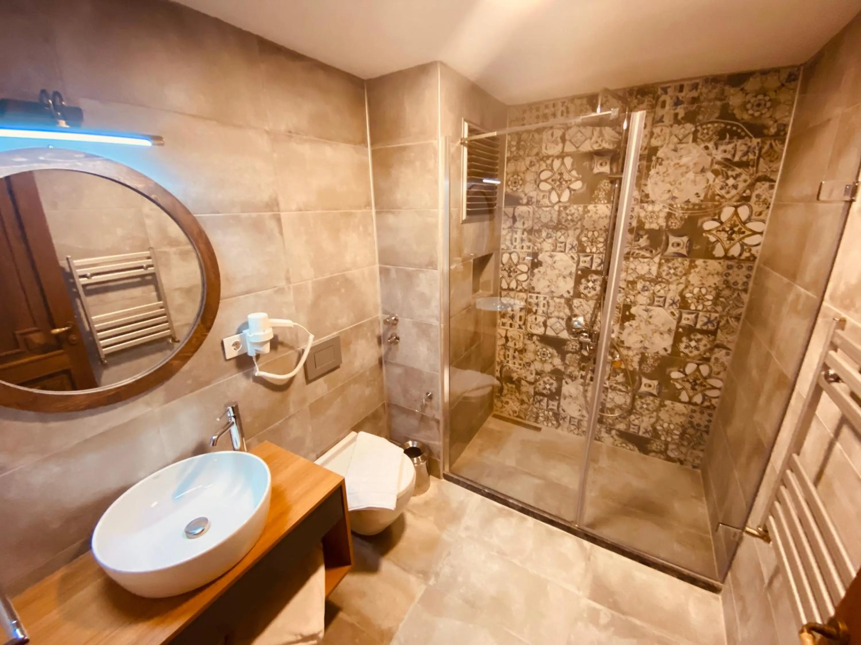 Bathroom in in Ephesus Hotel and Art Galery
