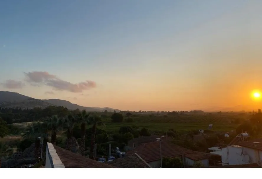 Sunset in in Ephesus Hotel and Art Galery