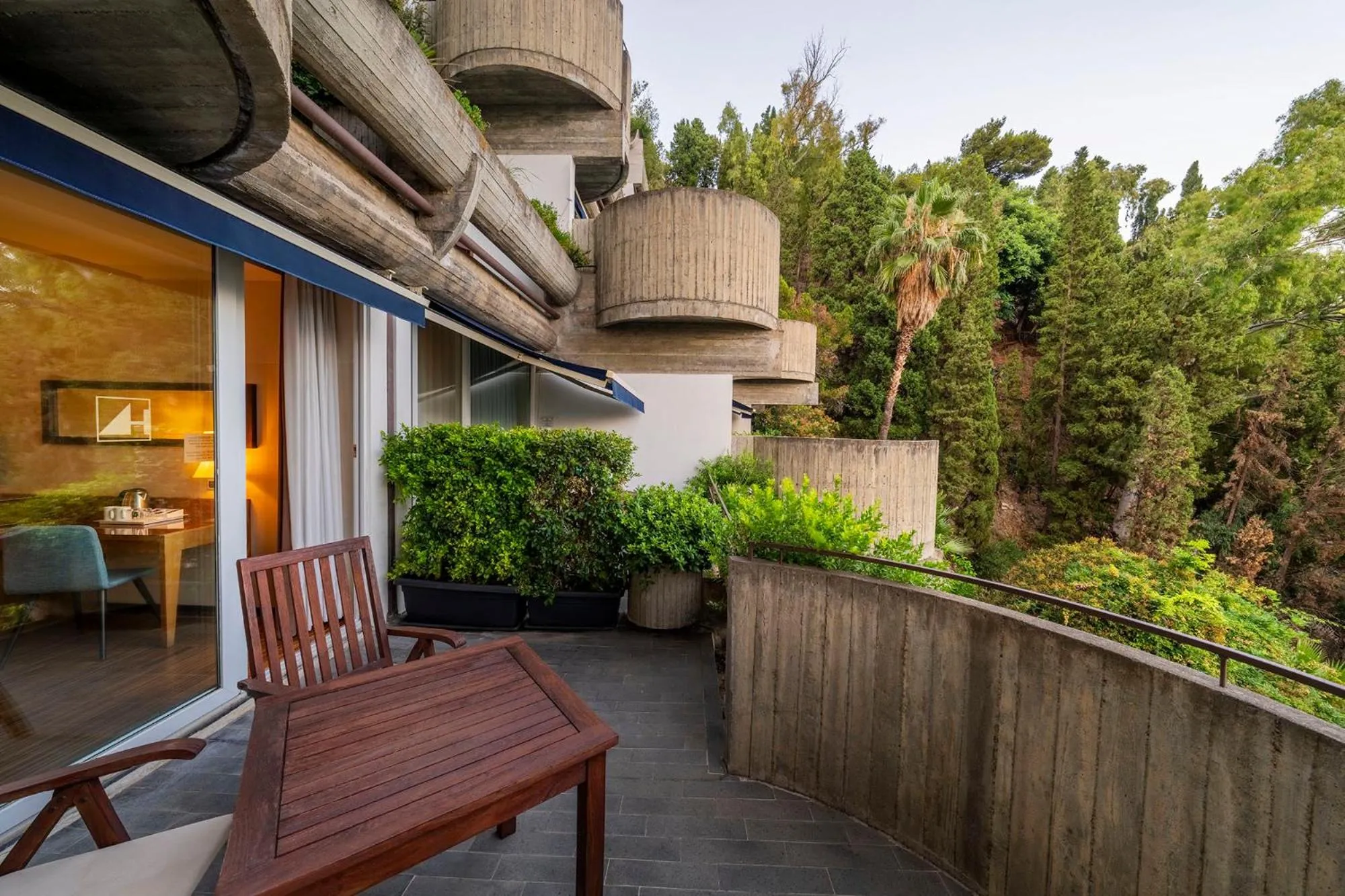 Balcony/Terrace in Eurostars Monte Tauro