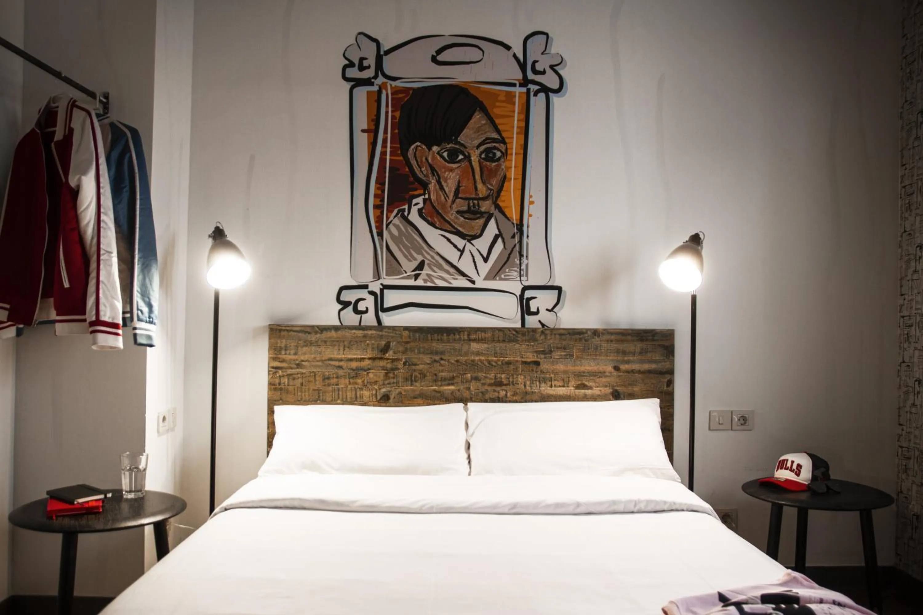 Bed in room00 Chueca Hostel