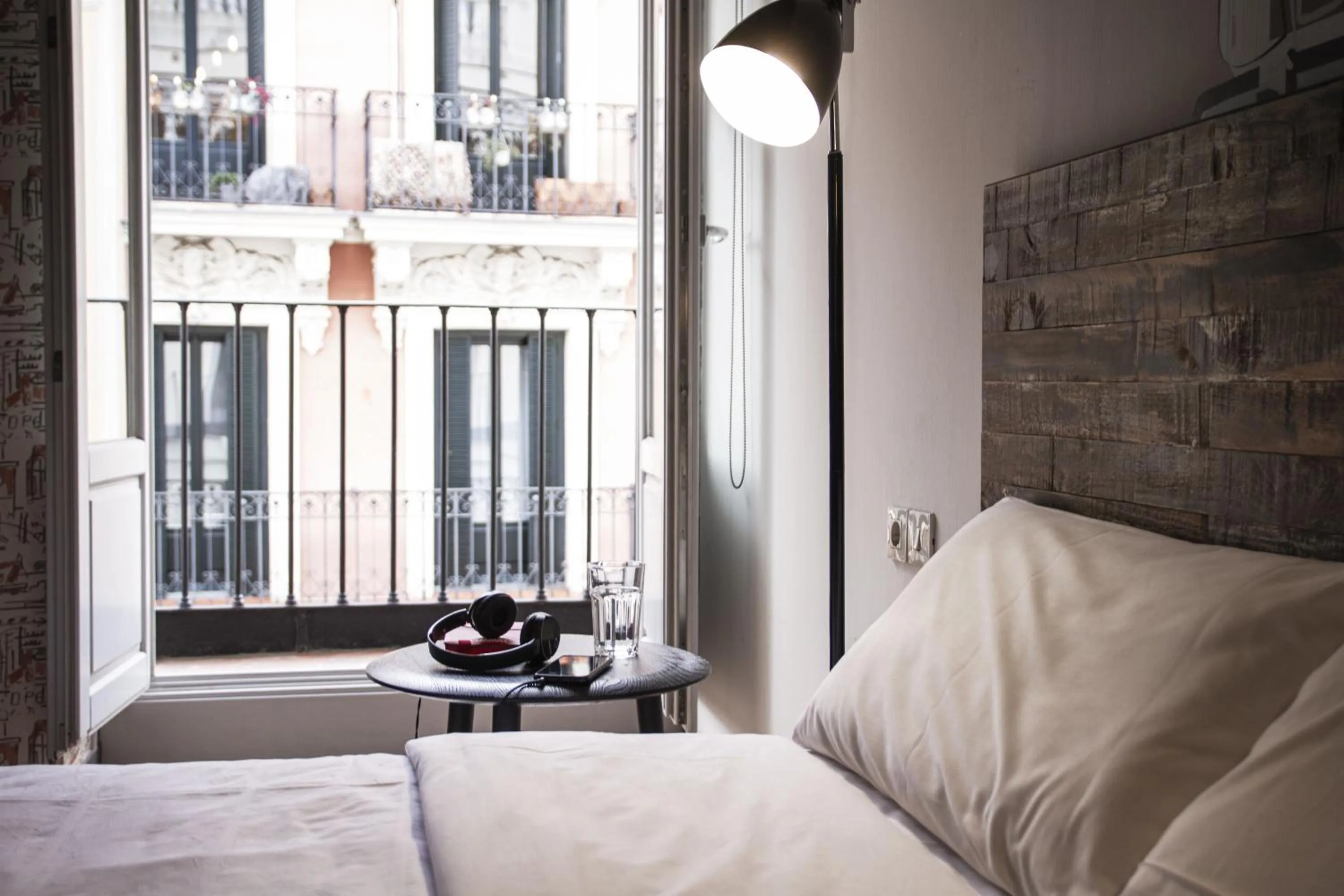 Bed in room00 Chueca Hostel