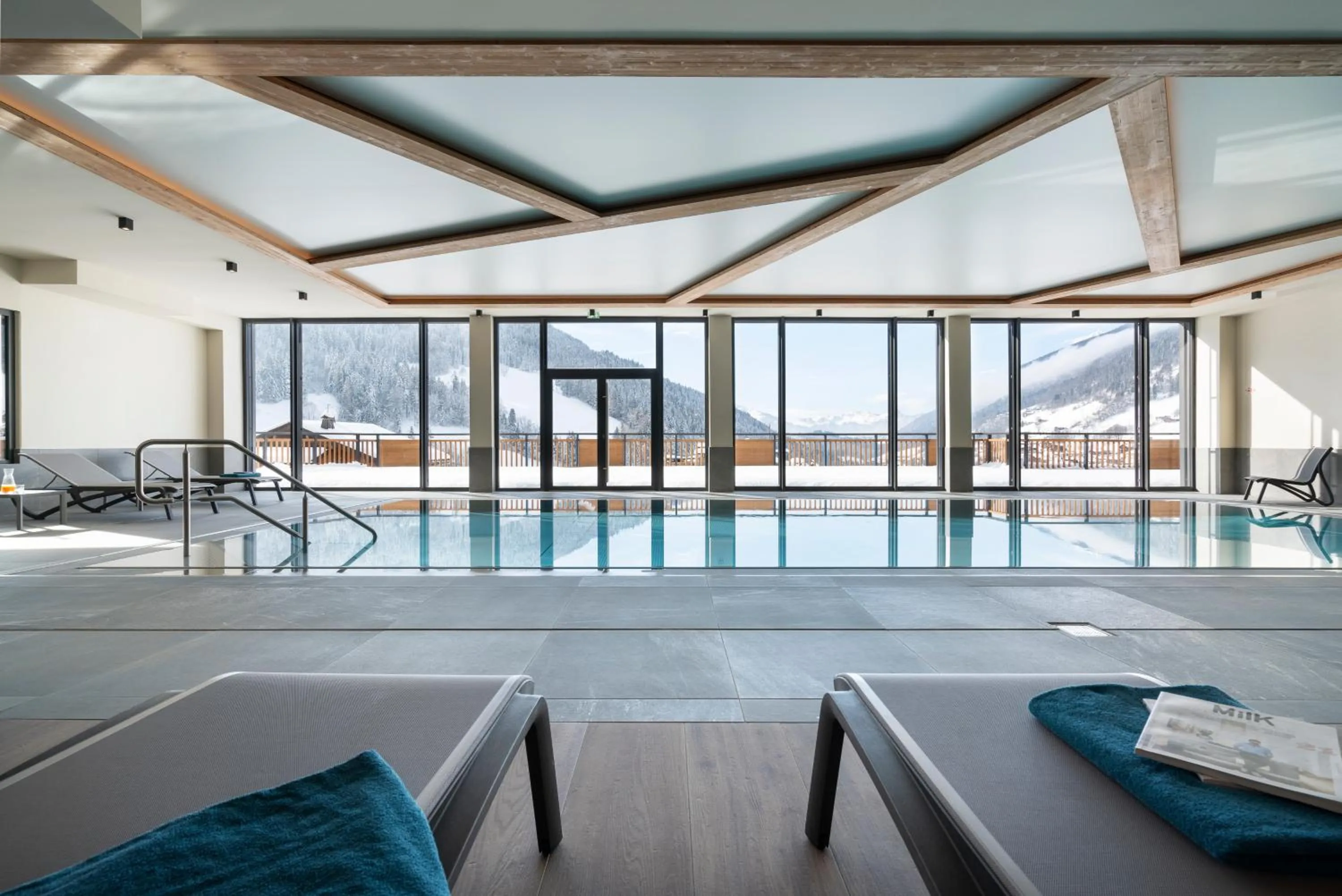 Mountain view in MGM Hôtels & Résidences - Résidence Chalets de Joy