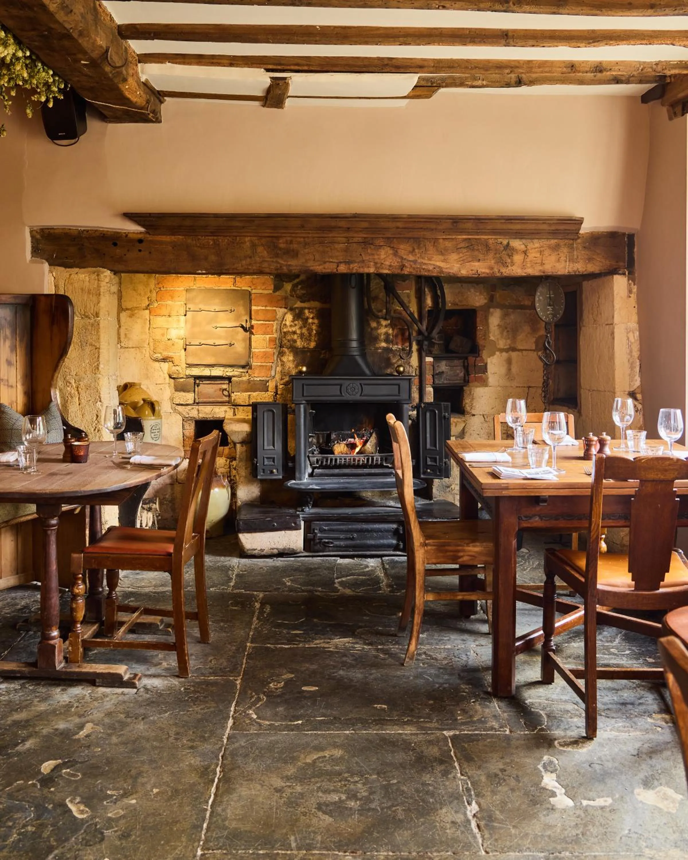 Dining area in The Ebrington Arms