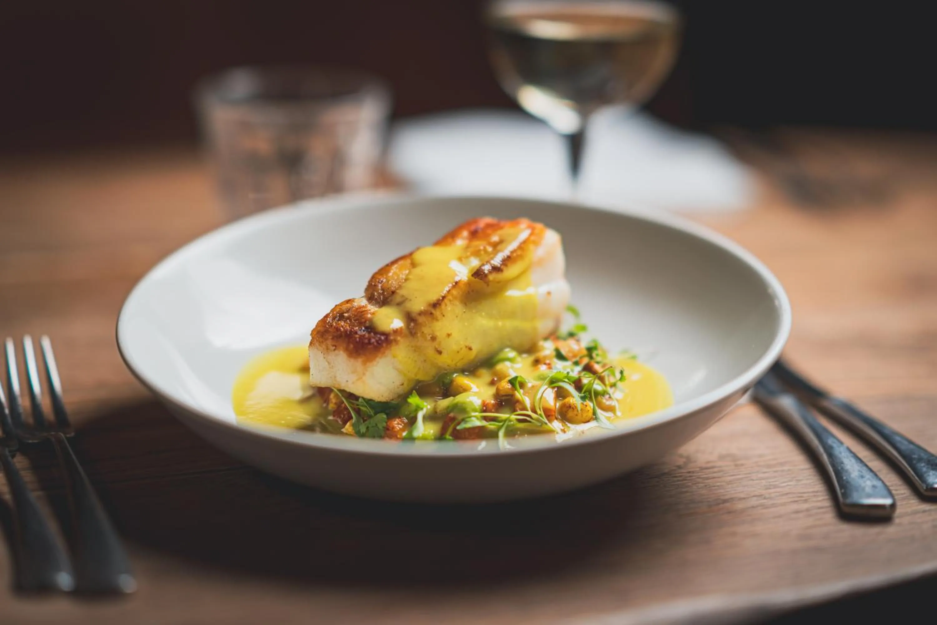 Dinner in The Ebrington Arms