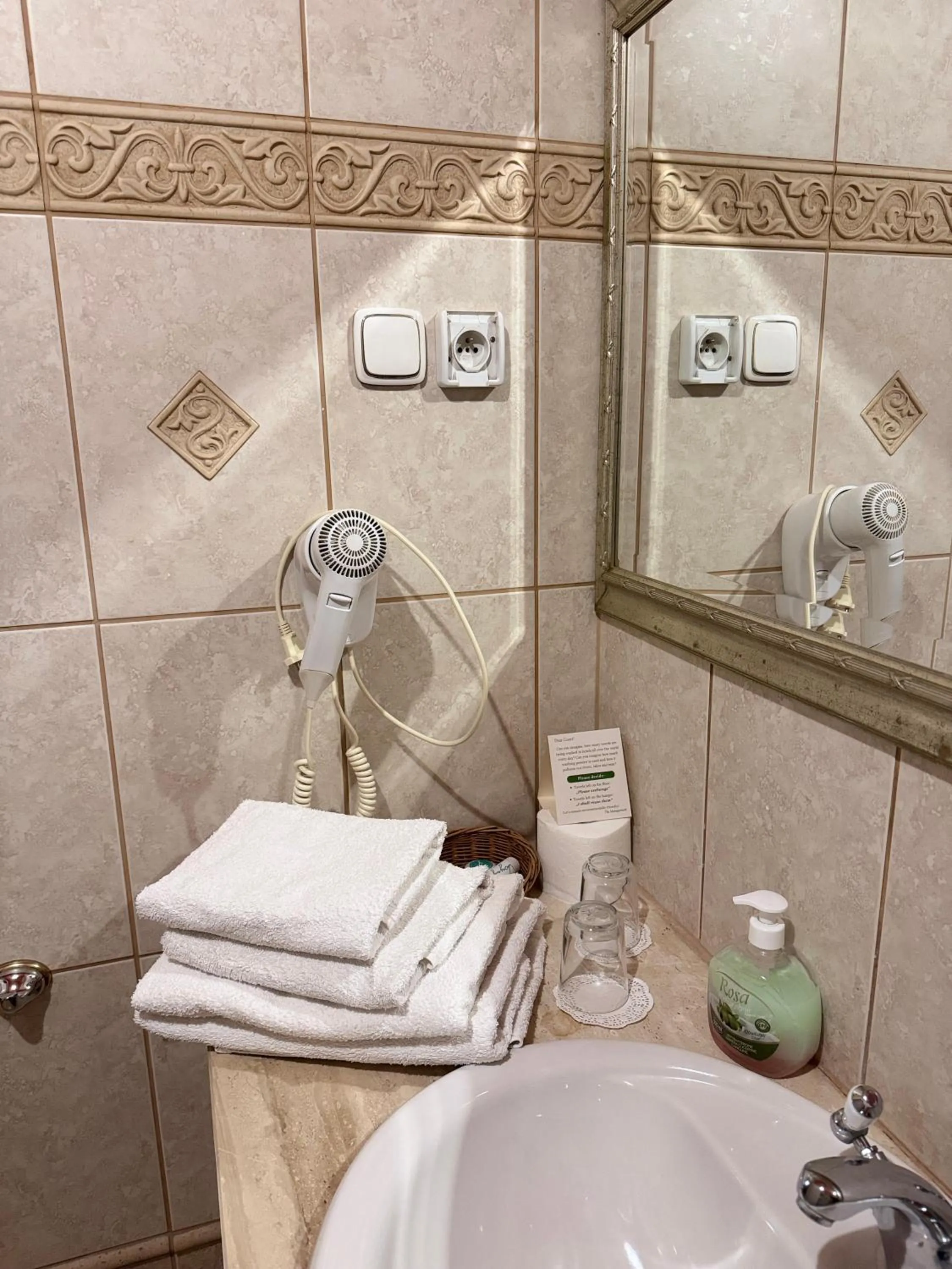 Bathroom in Rezydencja Janków