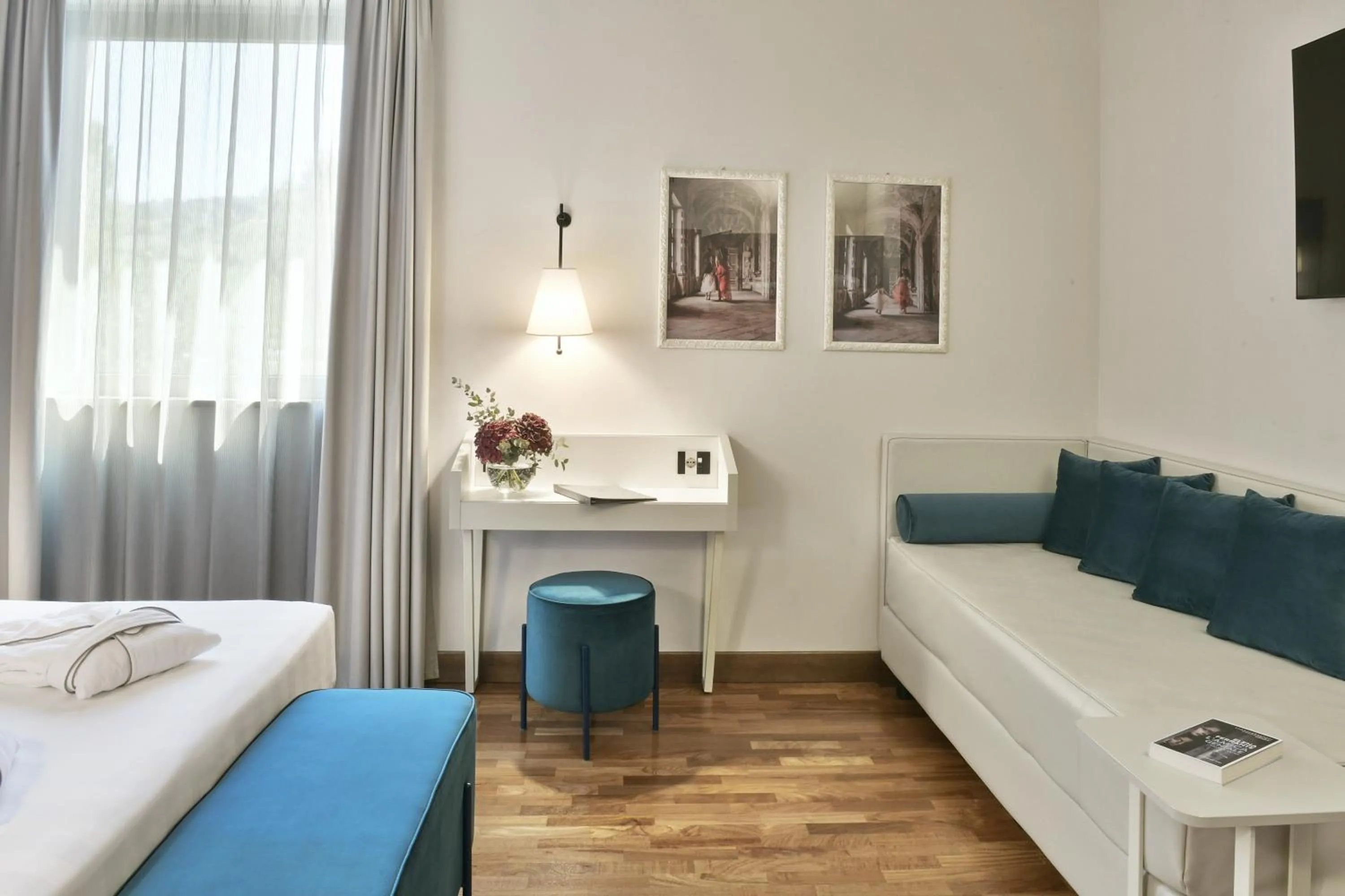 Bed in Hotel Torresi