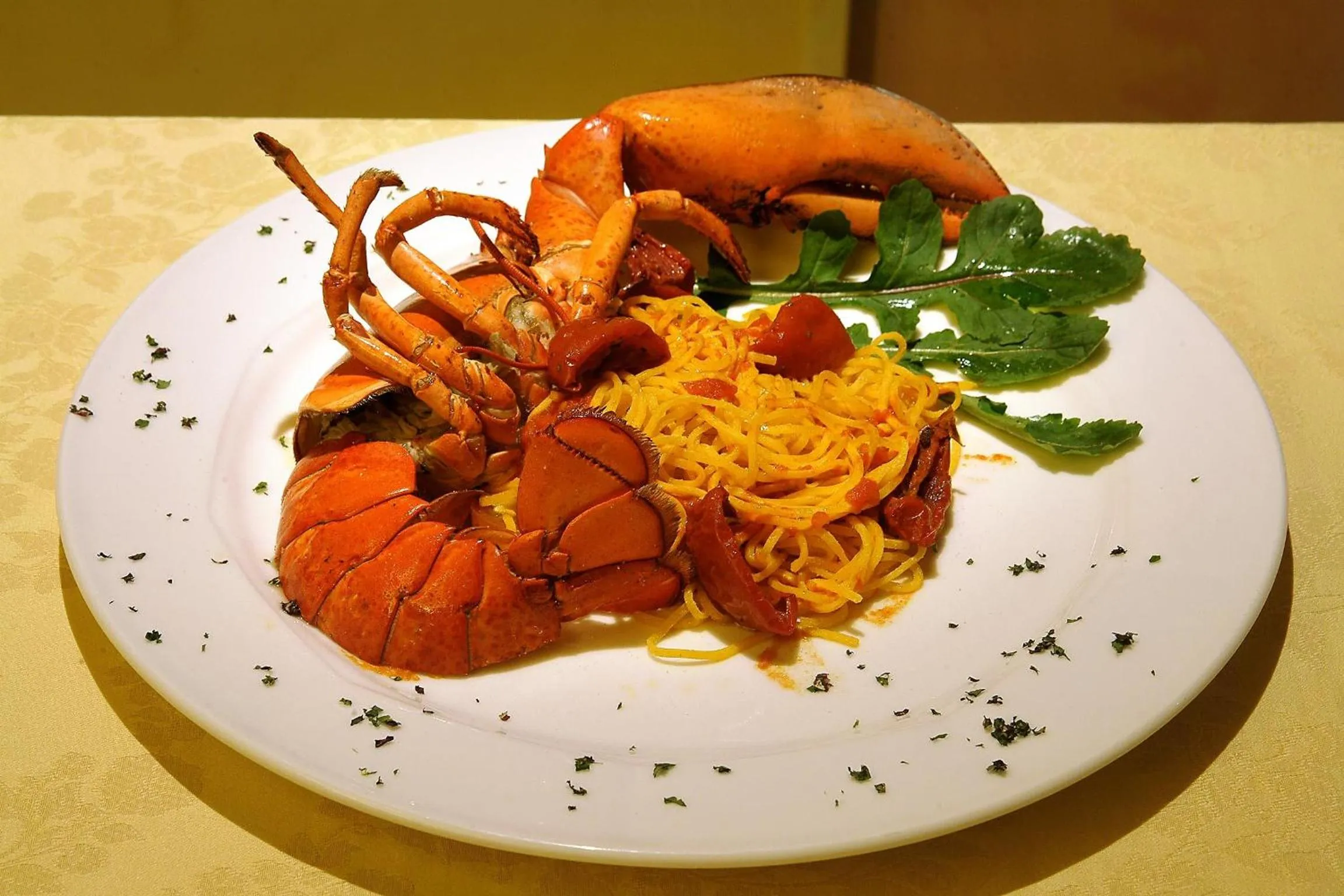 Food close-up in Hotel Torresi