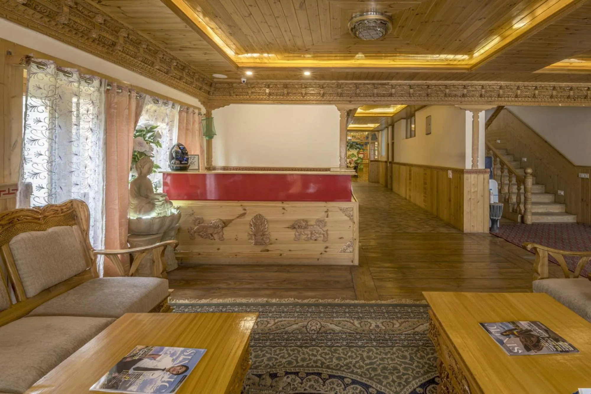 Seating area in HOTEL CHANTSA