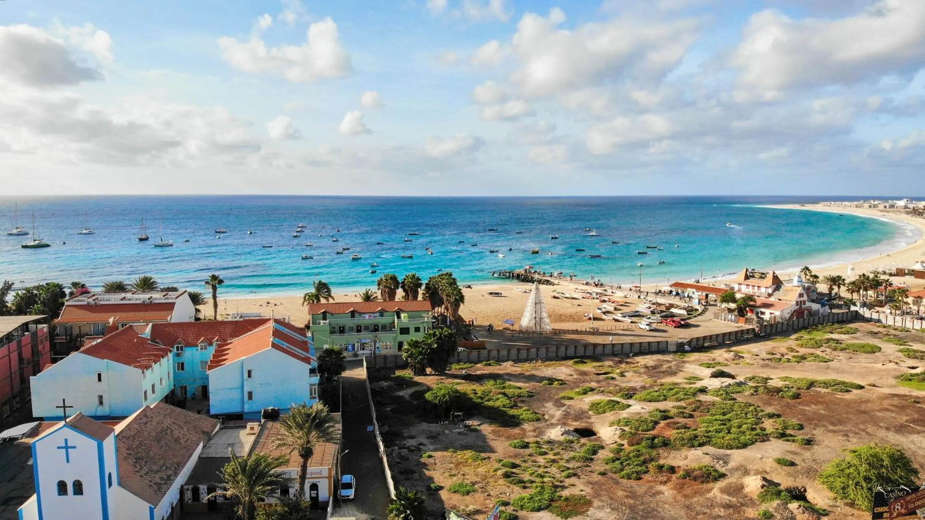 Bird's eye view in Patio Antigo Residence