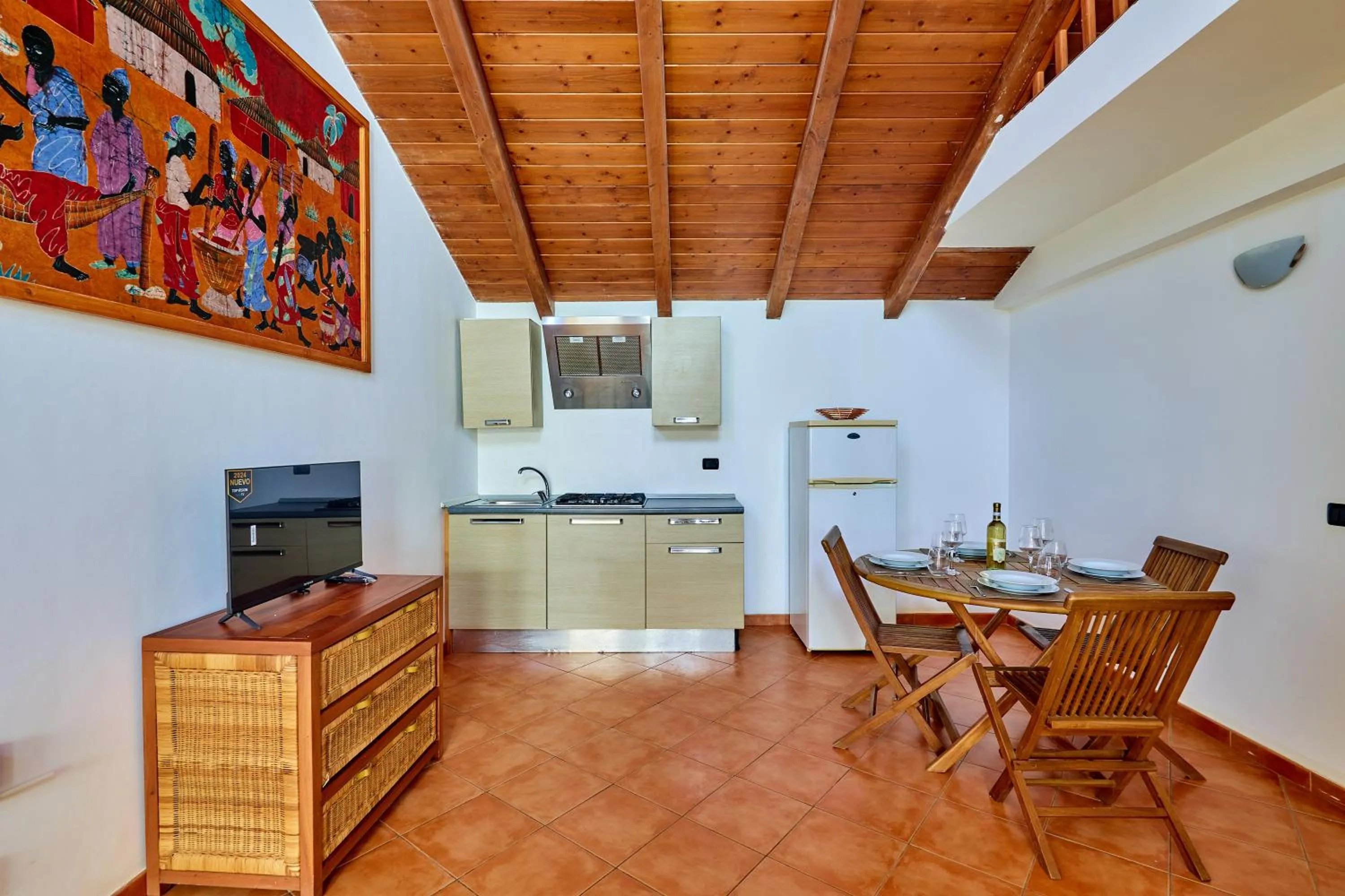 Kitchen or kitchenette in Patio Antigo Residence