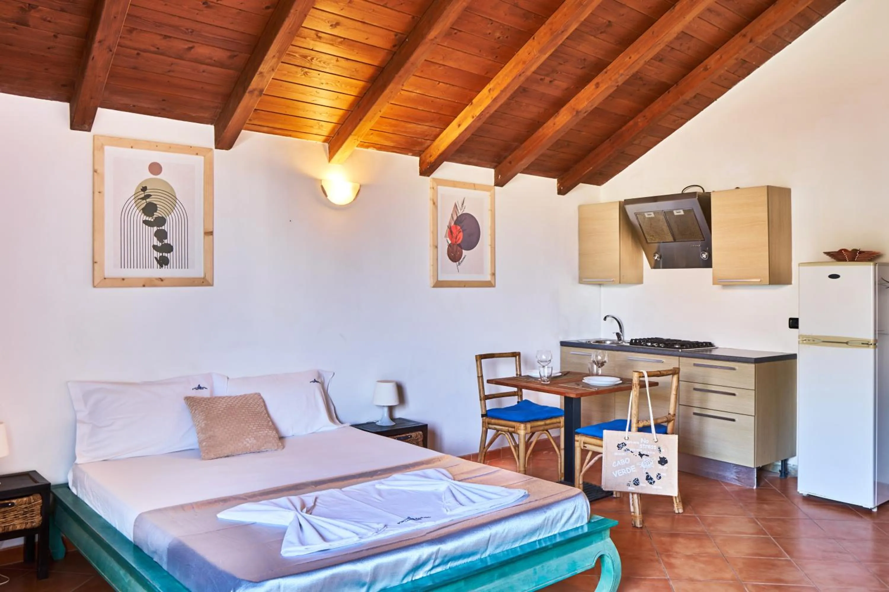 Bed in Patio Antigo Residence