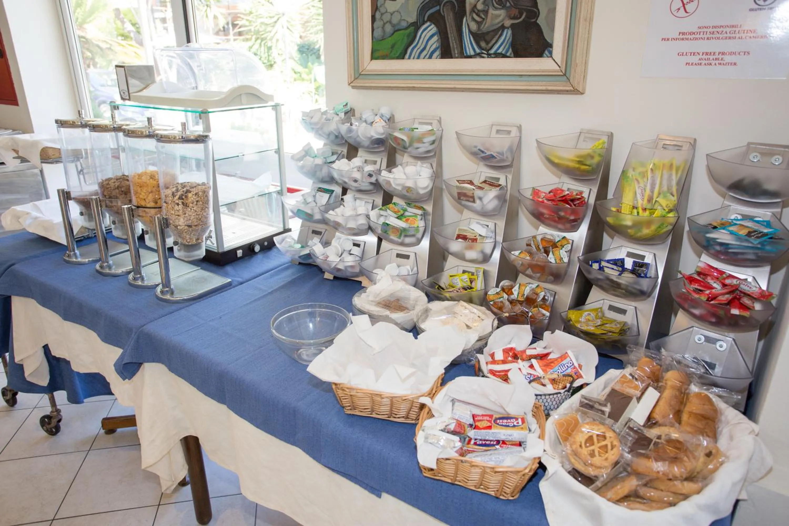 Restaurant/places to eat in Hotel Delle Mimose