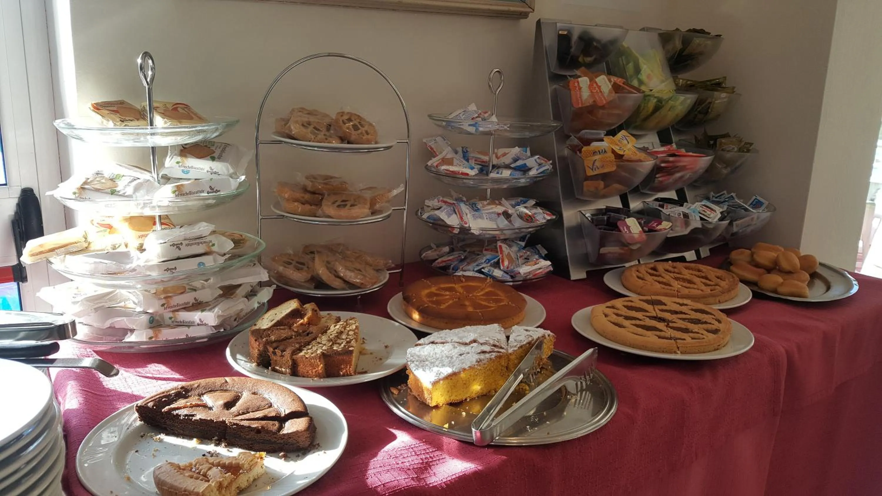 Breakfast in Hotel Delle Mimose