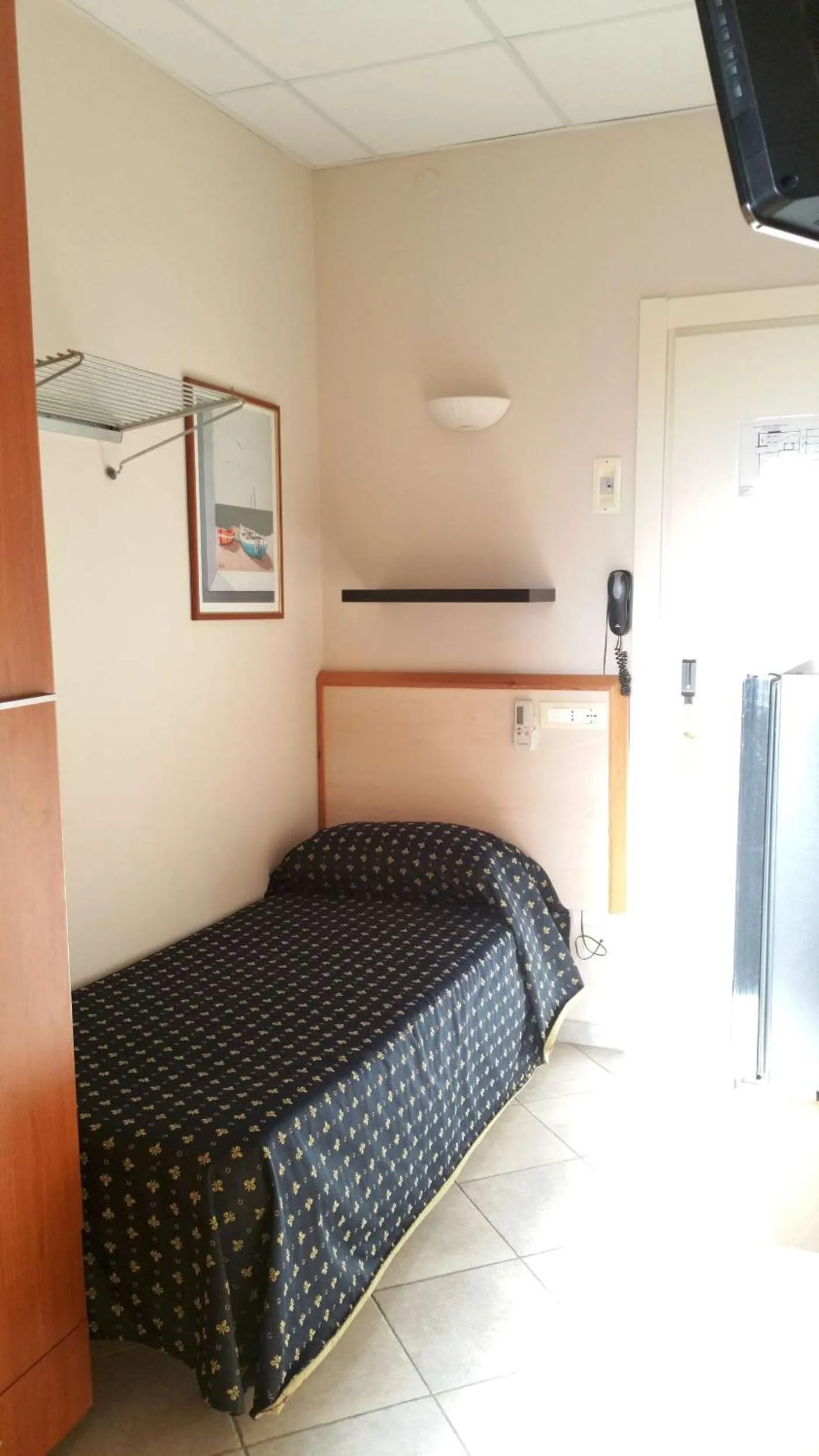 Bed in Hotel Delle Mimose